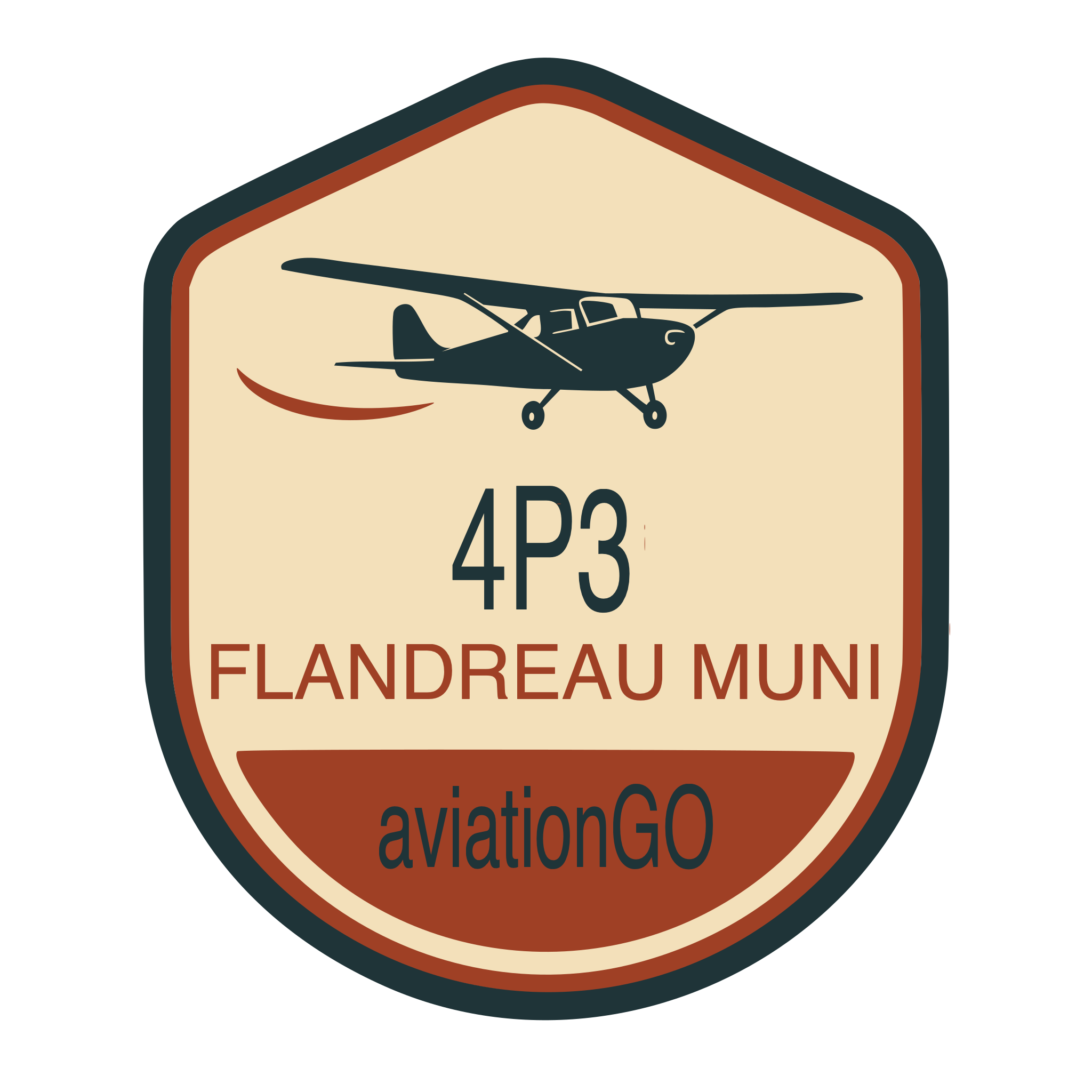 4P3 badge