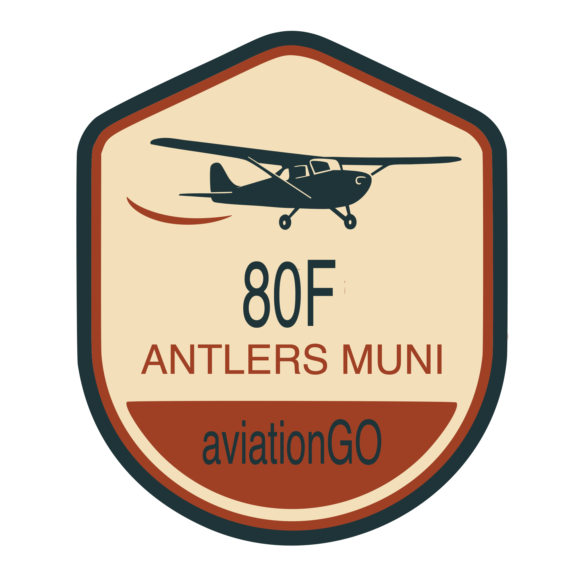 80F badge