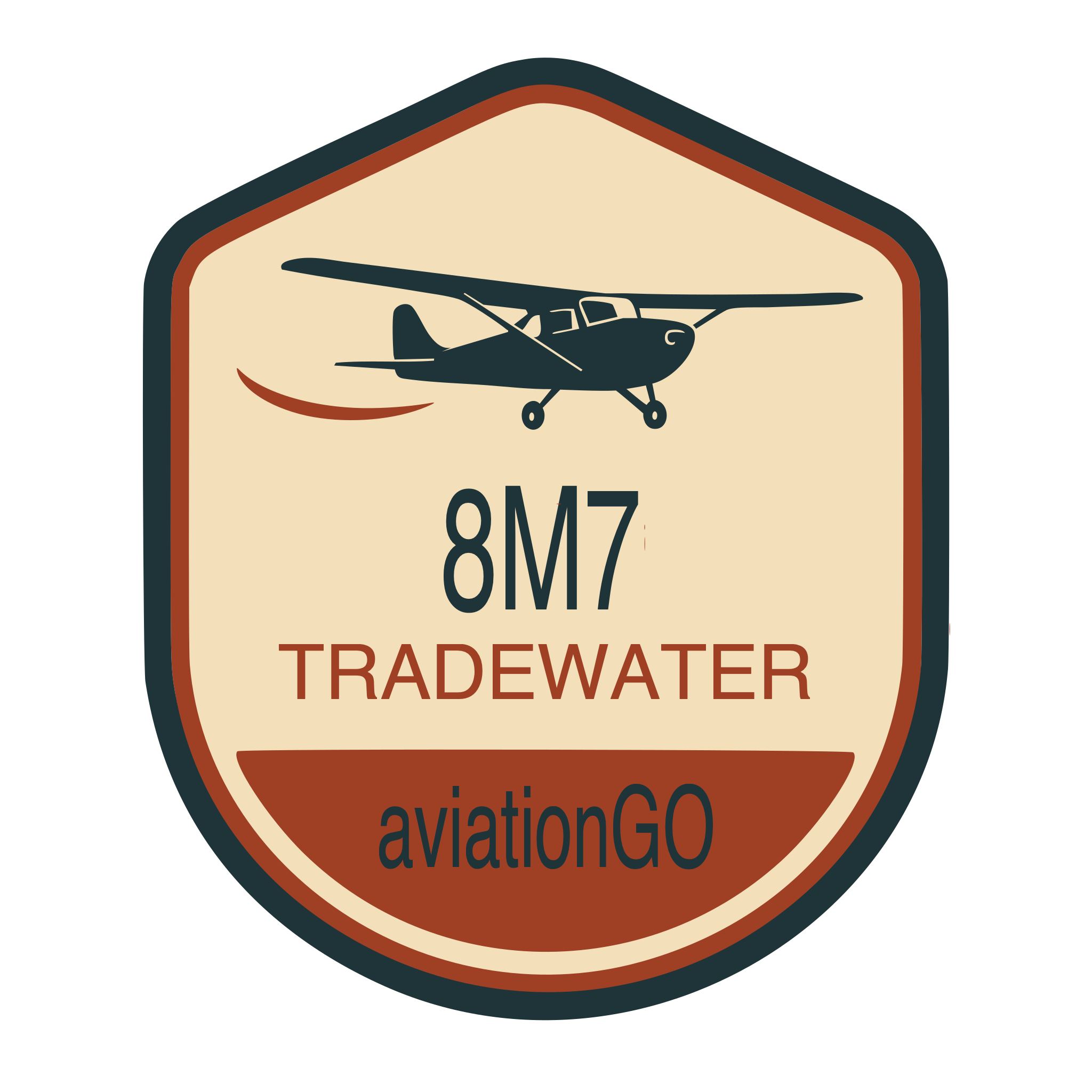 8M7 badge