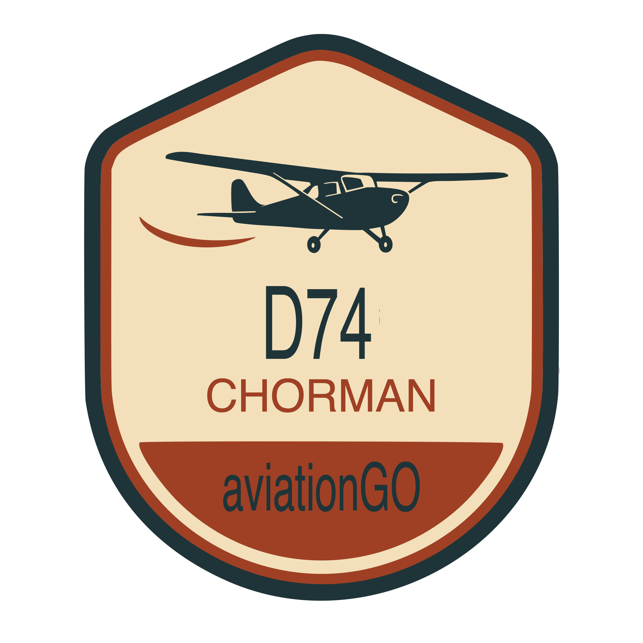 D74 badge