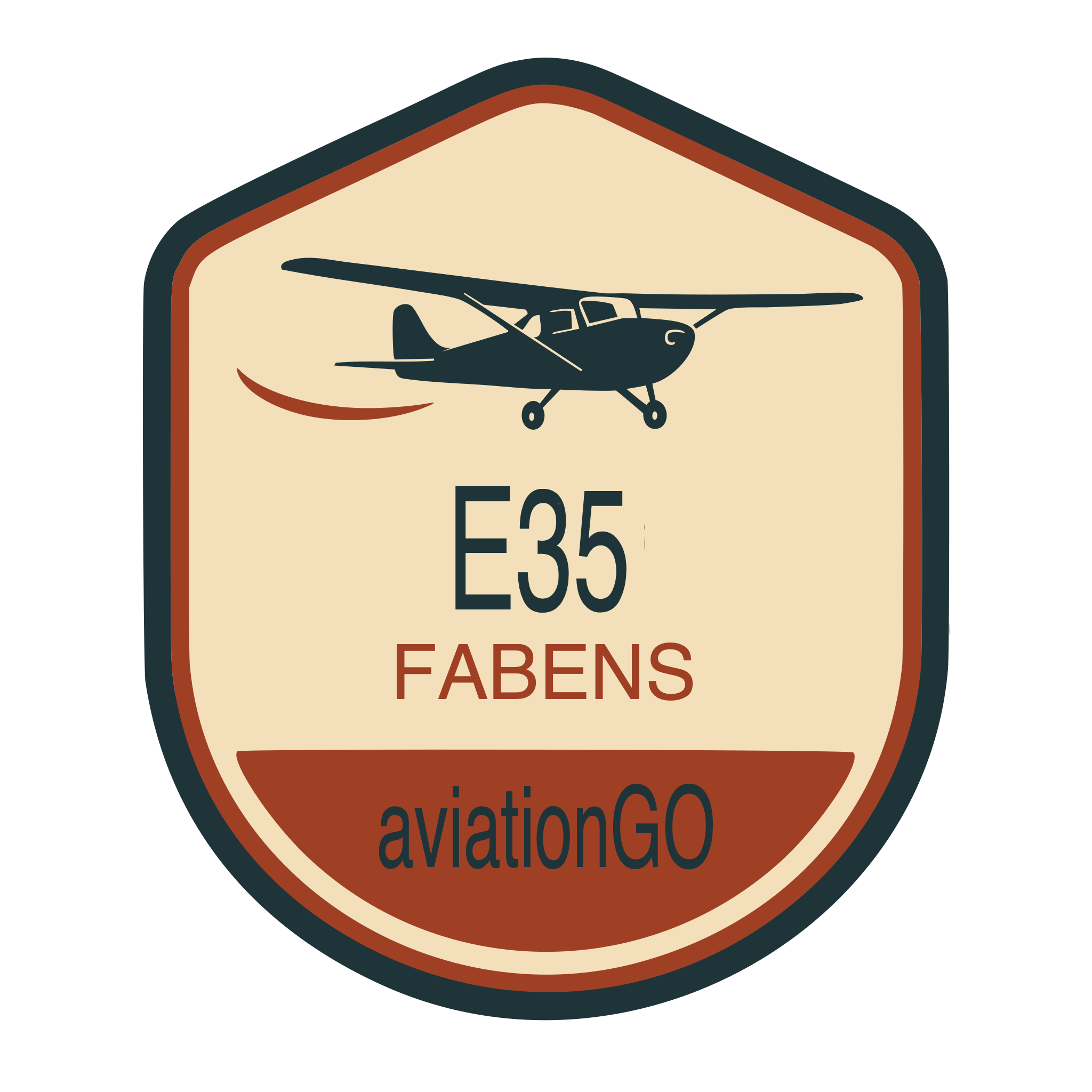 E35 badge