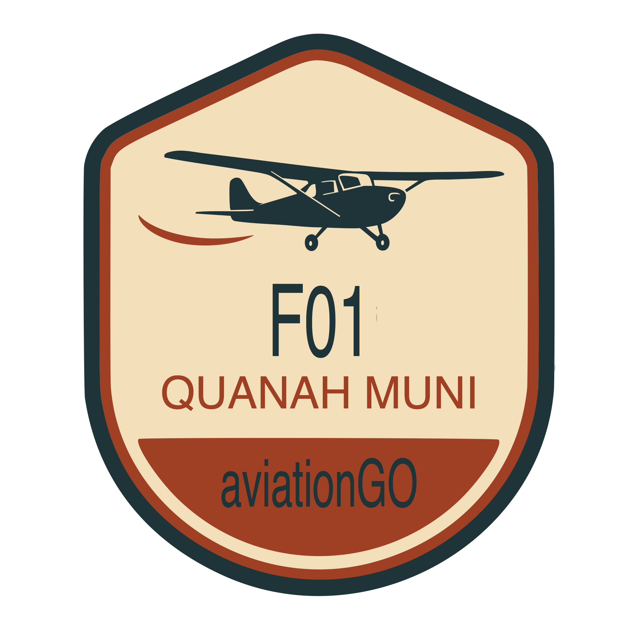 F01 badge