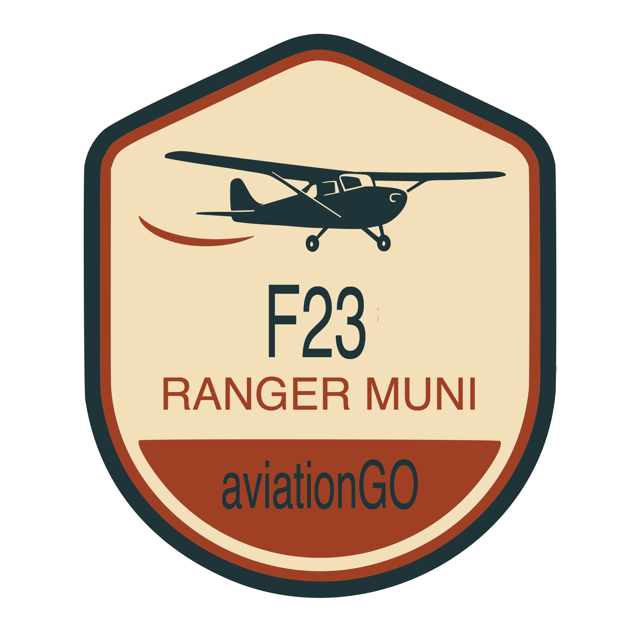 F23 badge