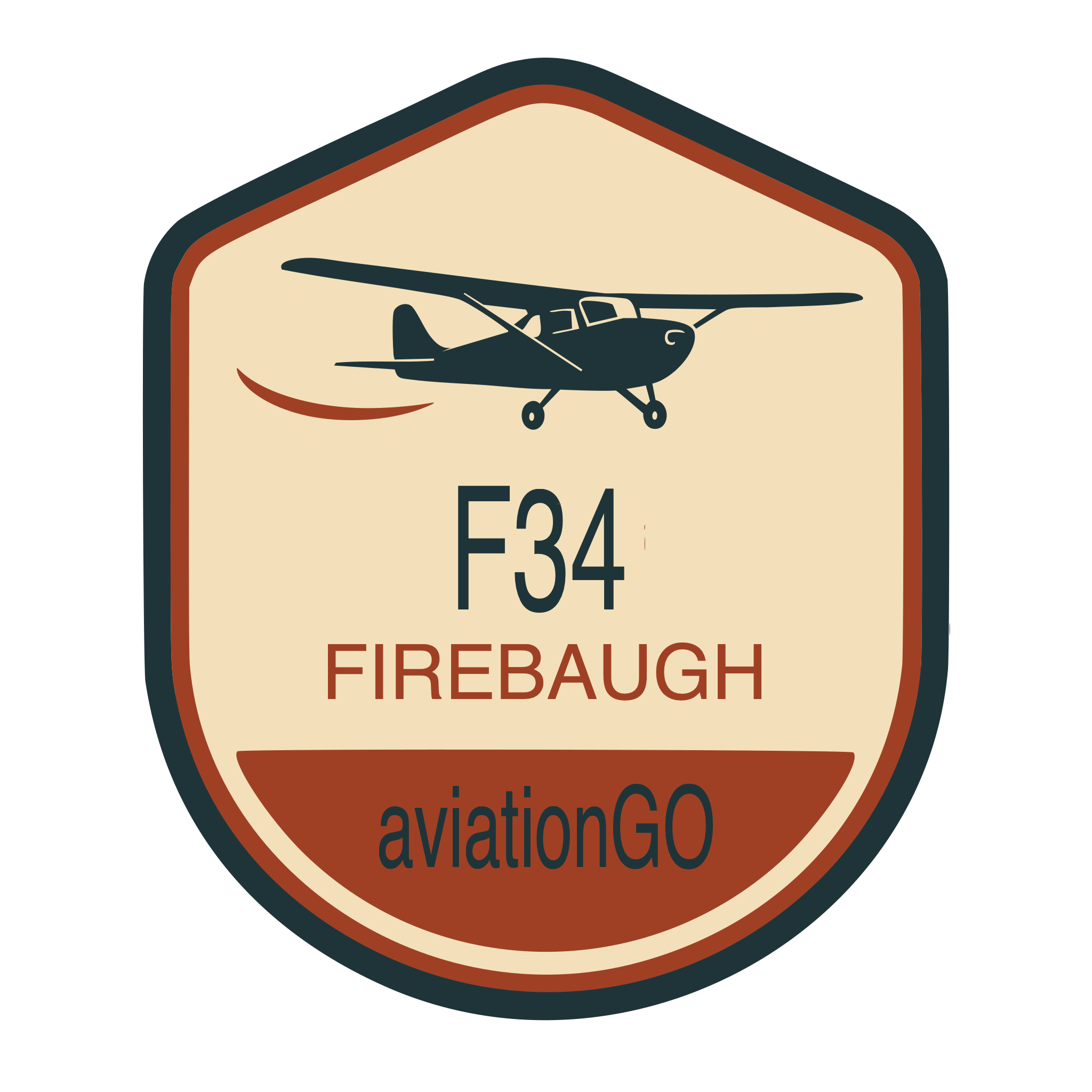 F34 badge