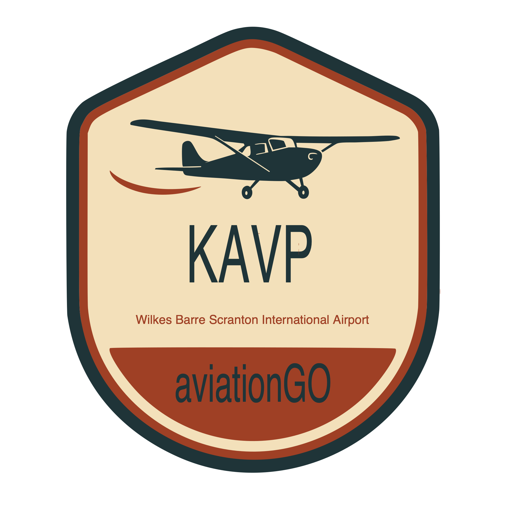 KAVP badge