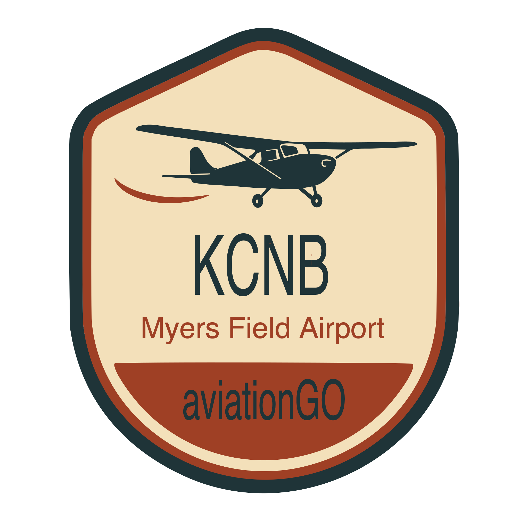 KCNB badge
