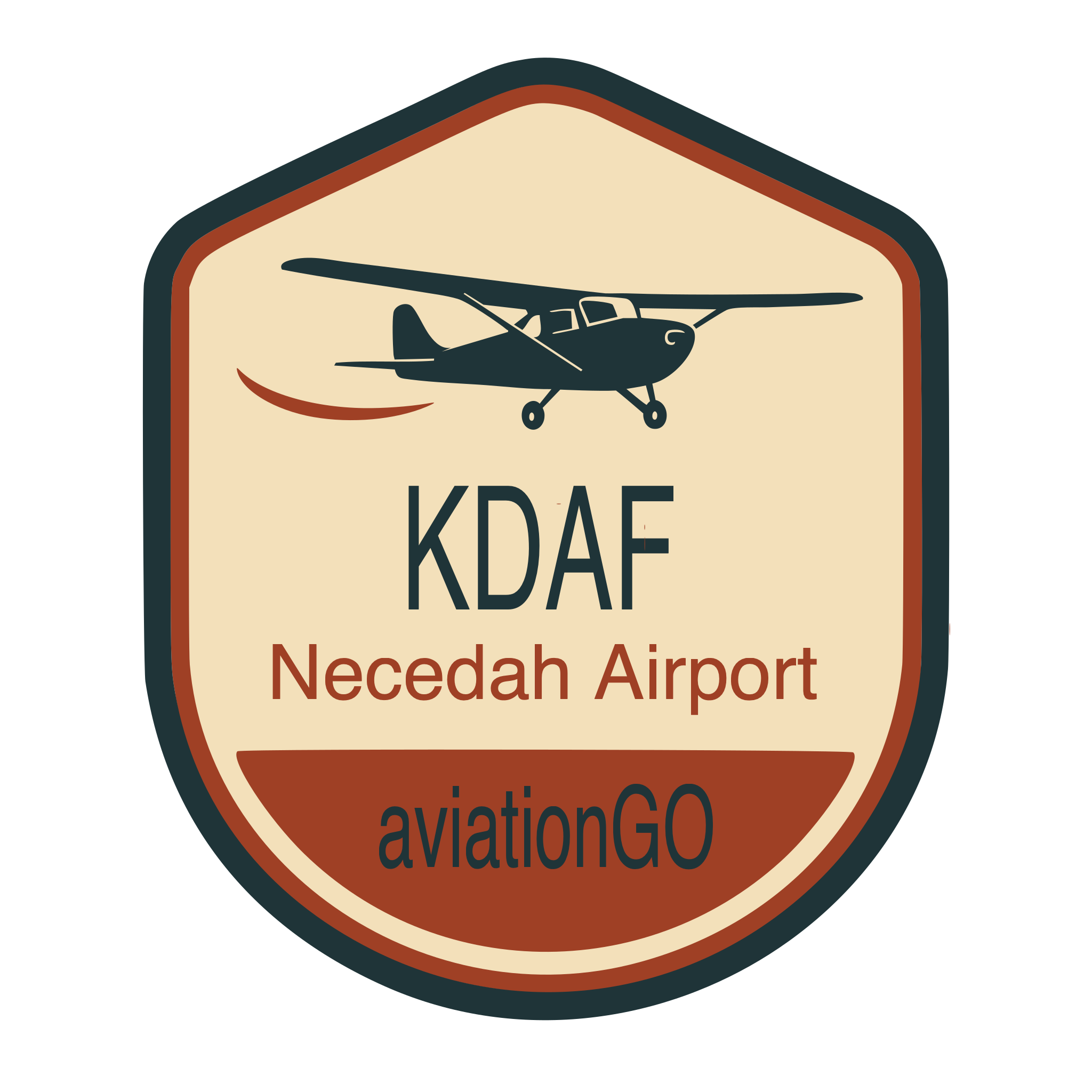 KDAF badge