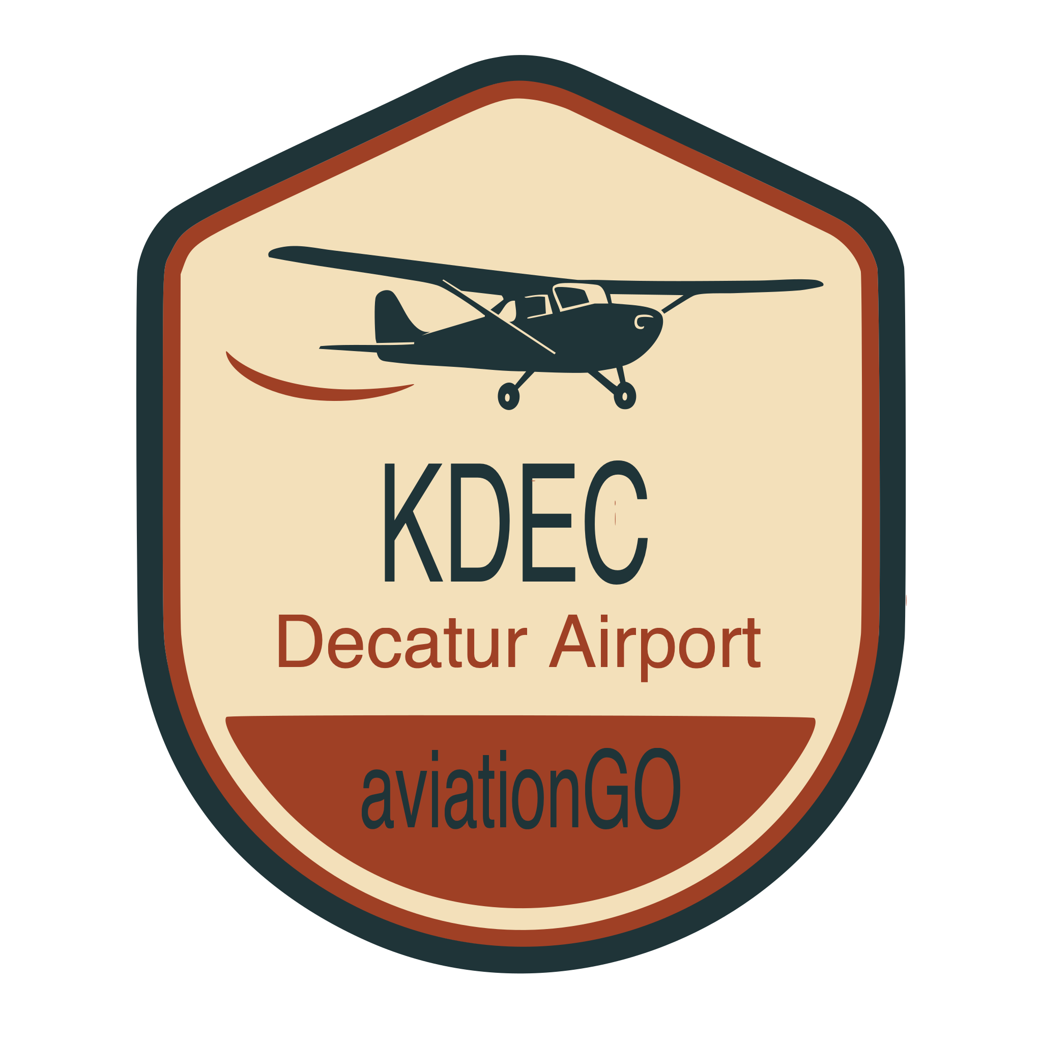 KDEC badge