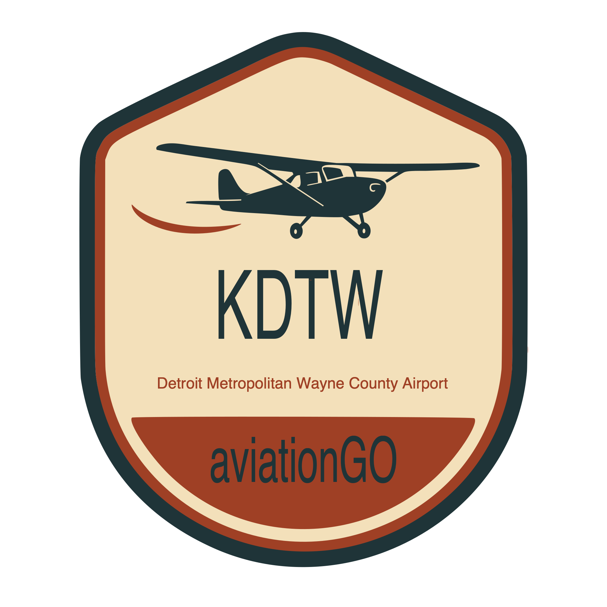 KDTW badge