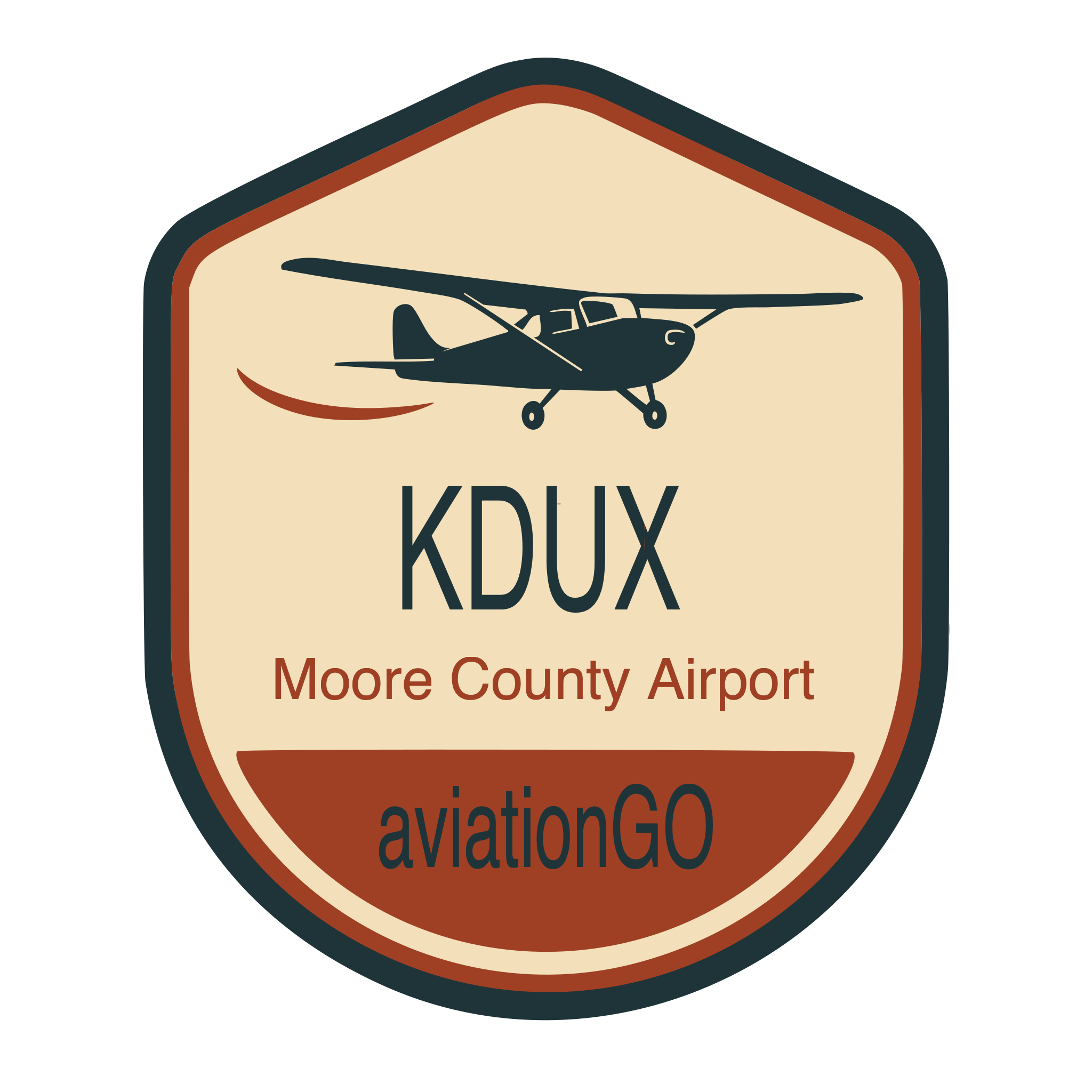 KDUX badge