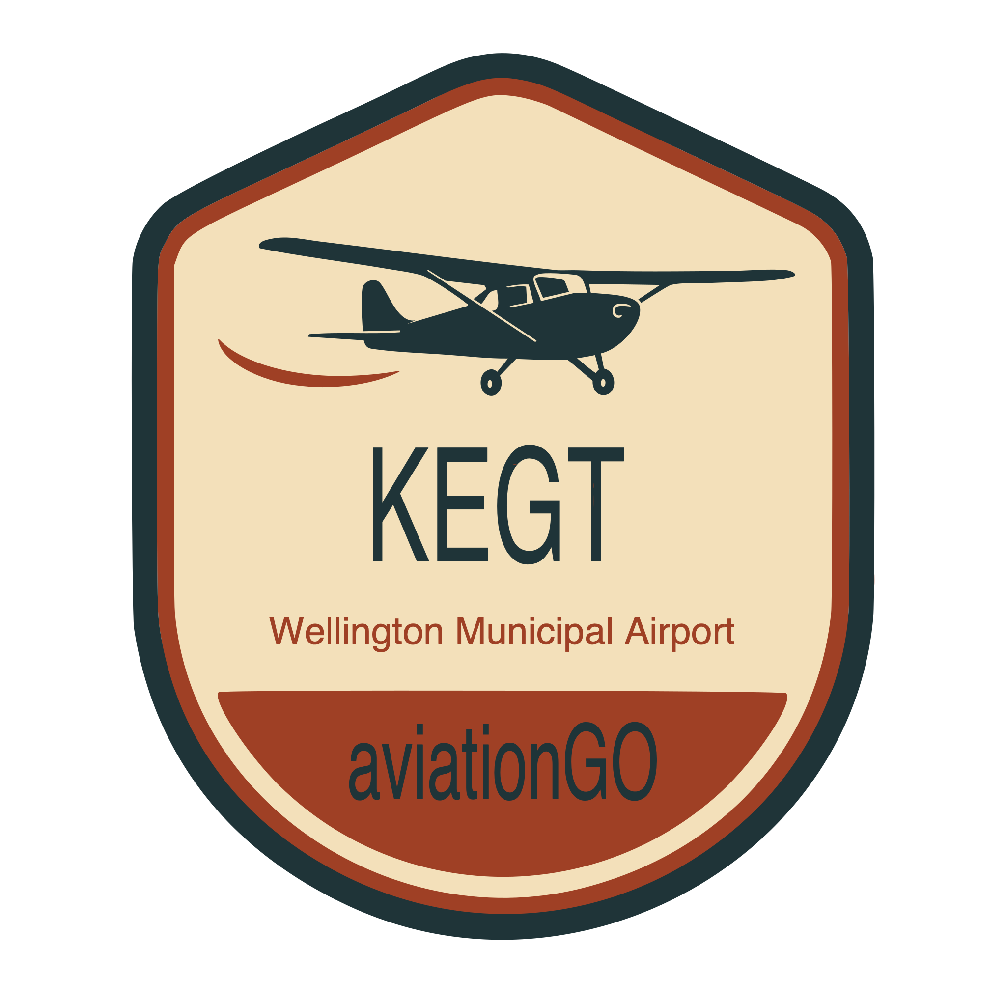 KEGT badge