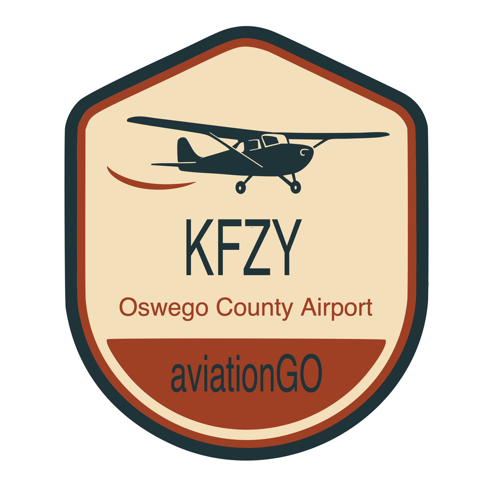 KFZY badge