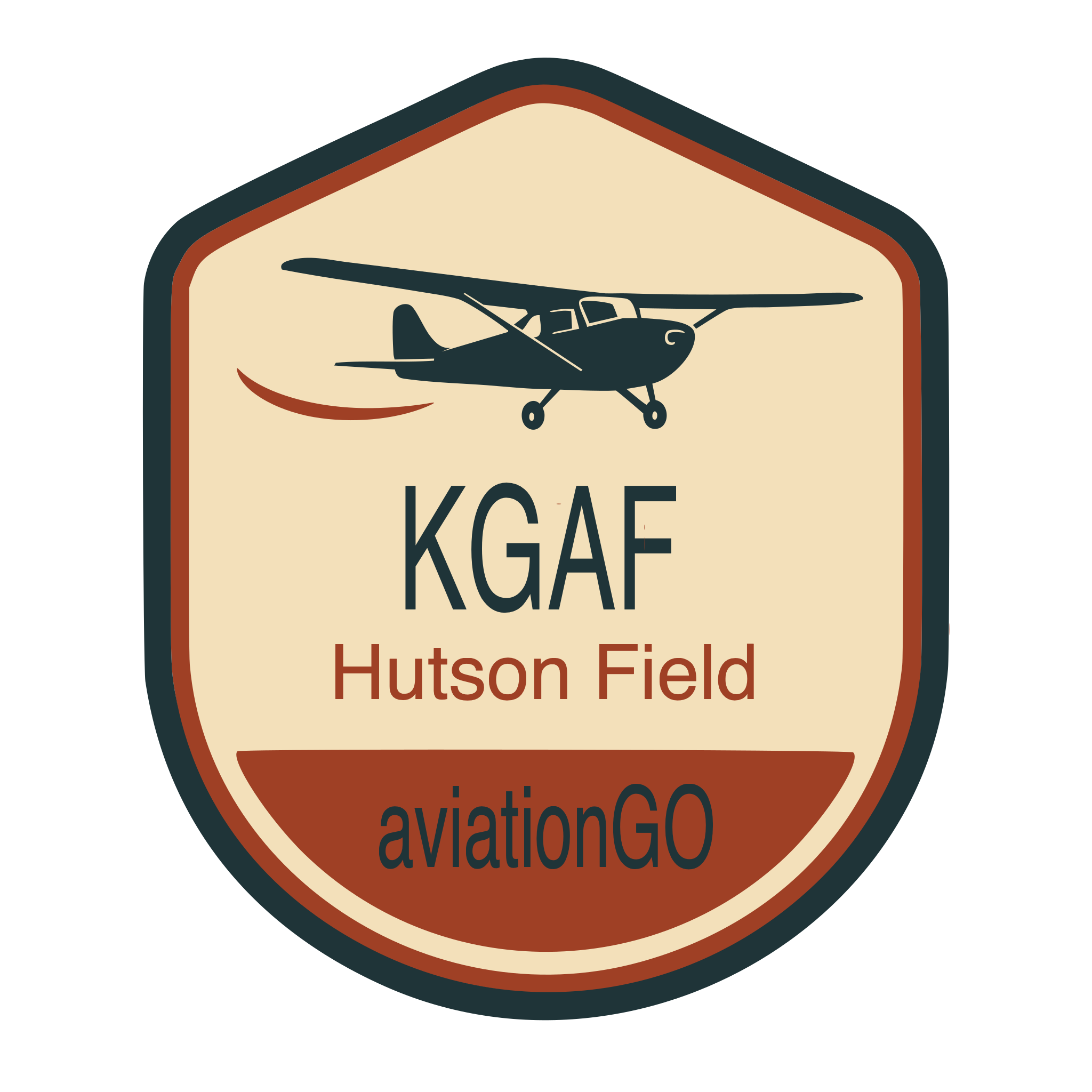 KGAF badge