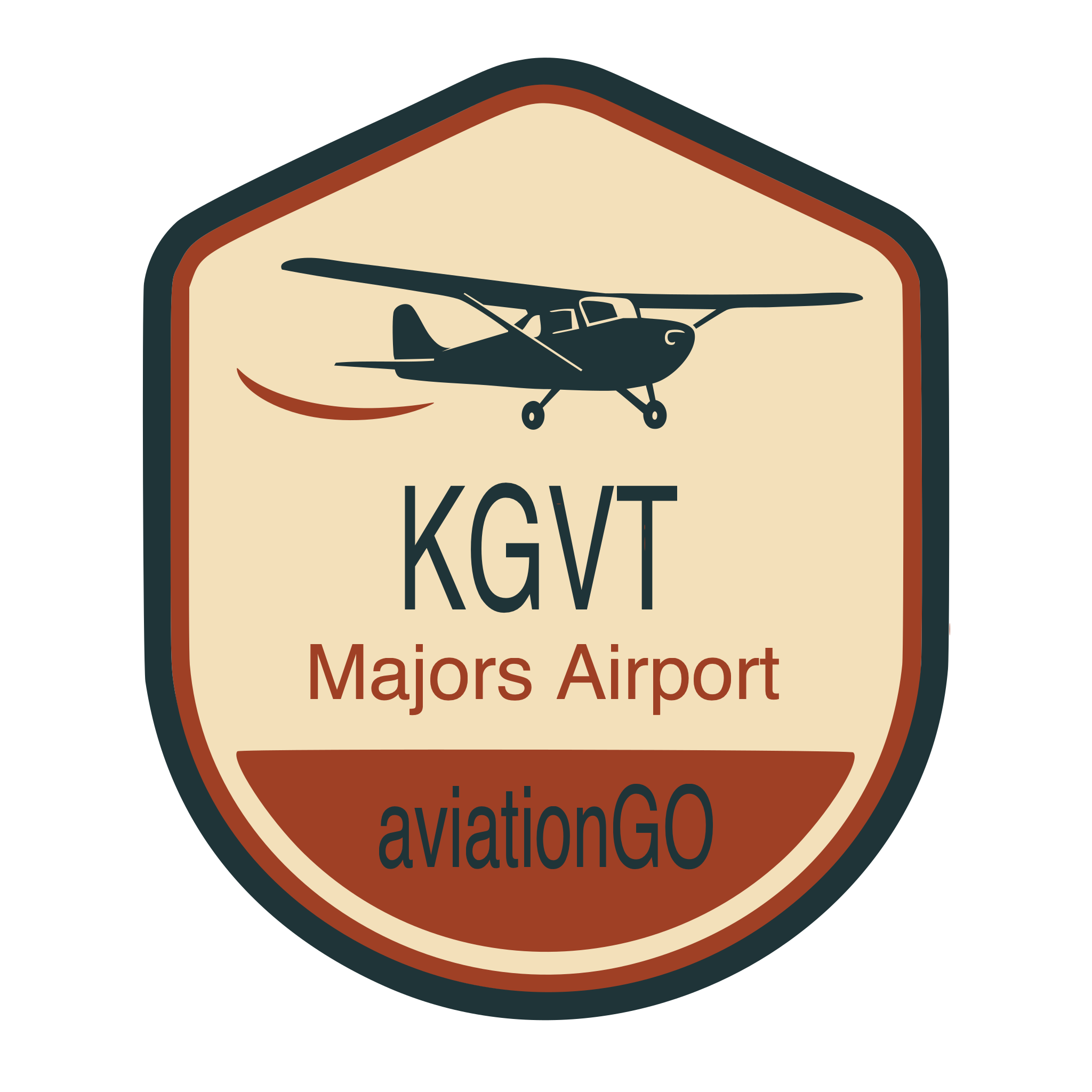 KGVT badge