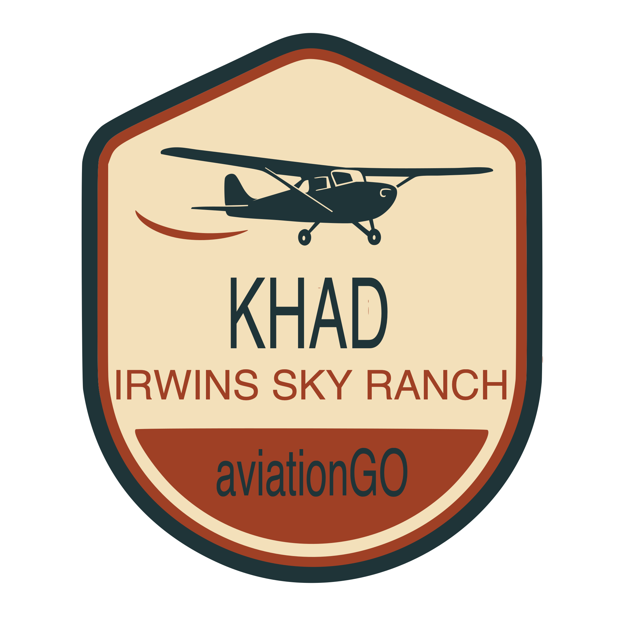 KHAD badge