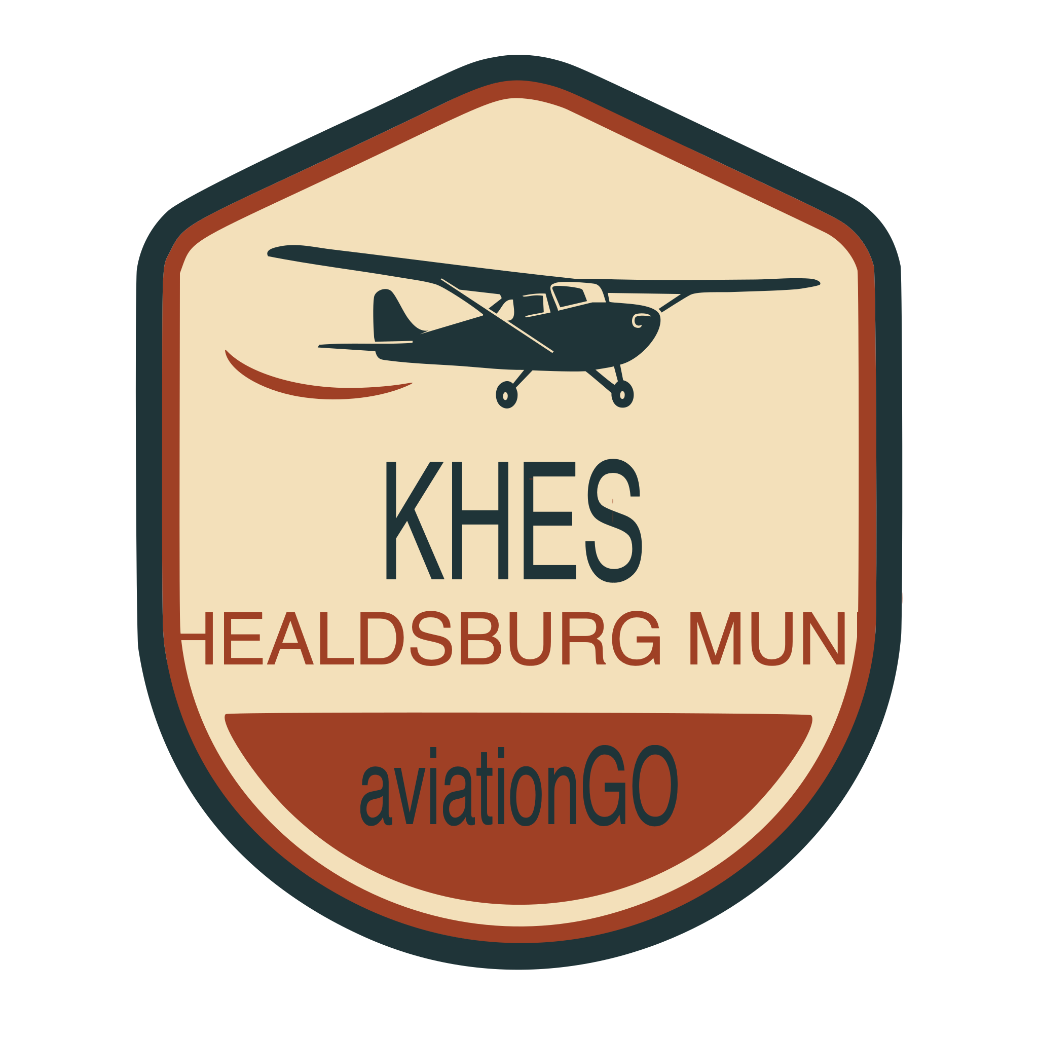 KHES badge