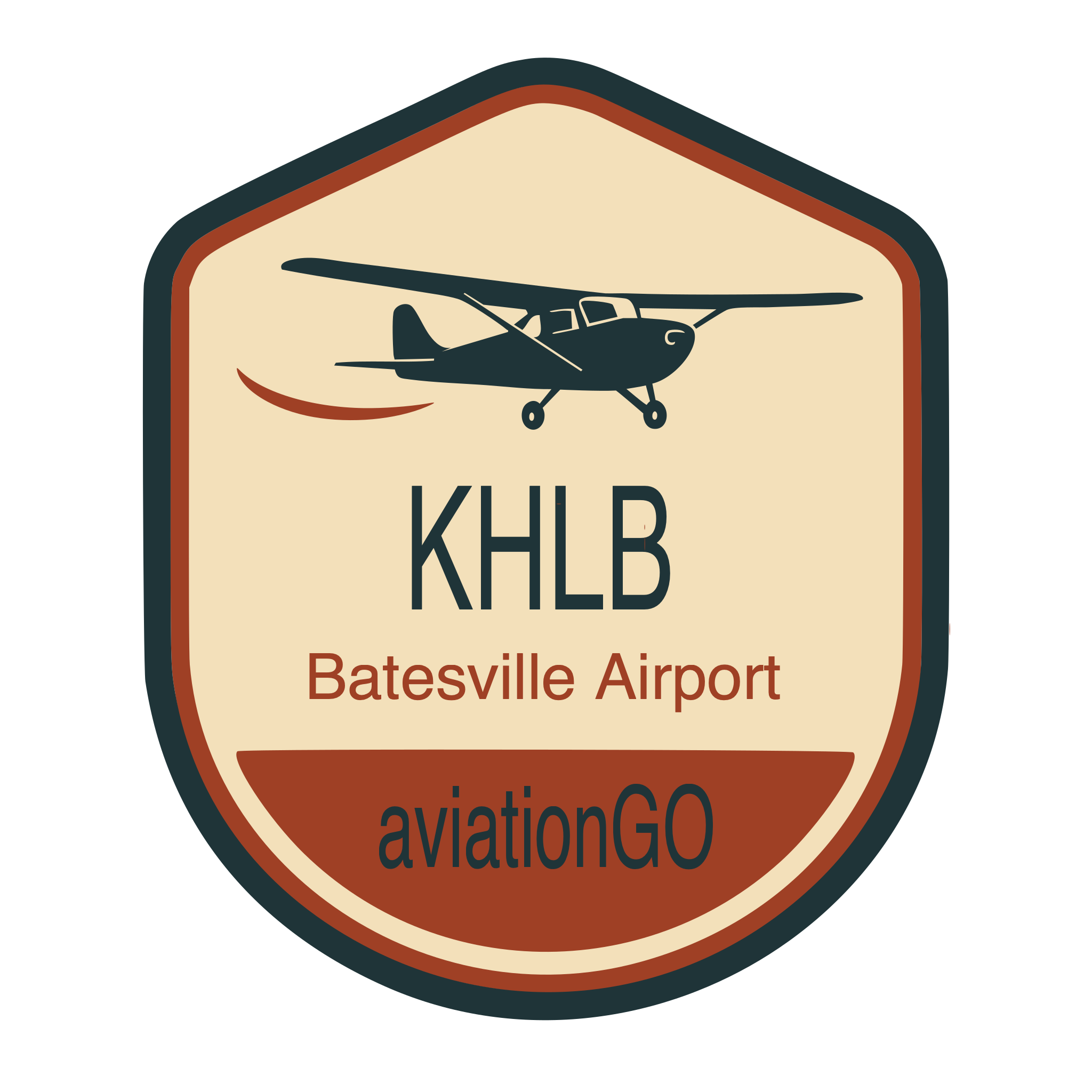 KHLB badge