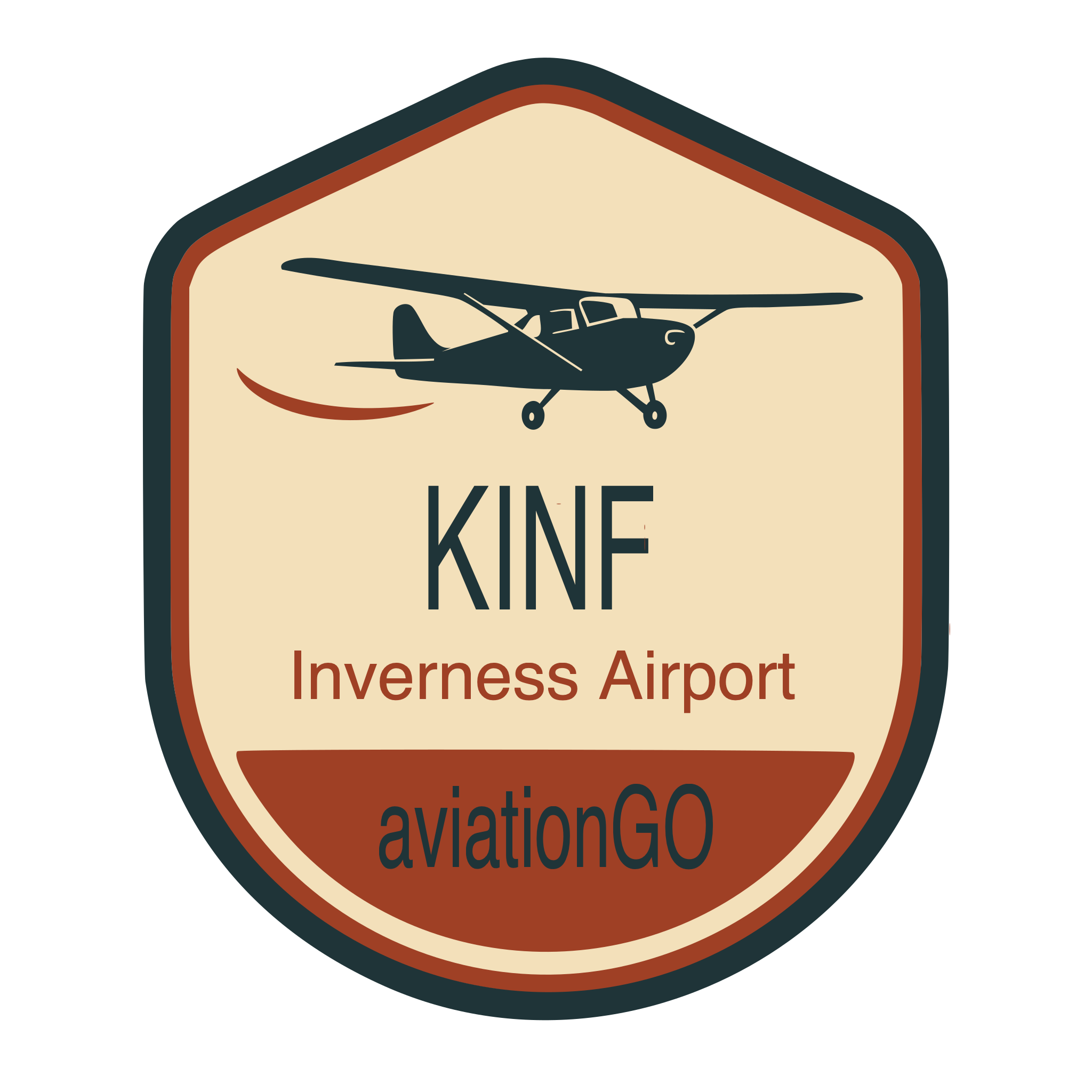 KINF badge