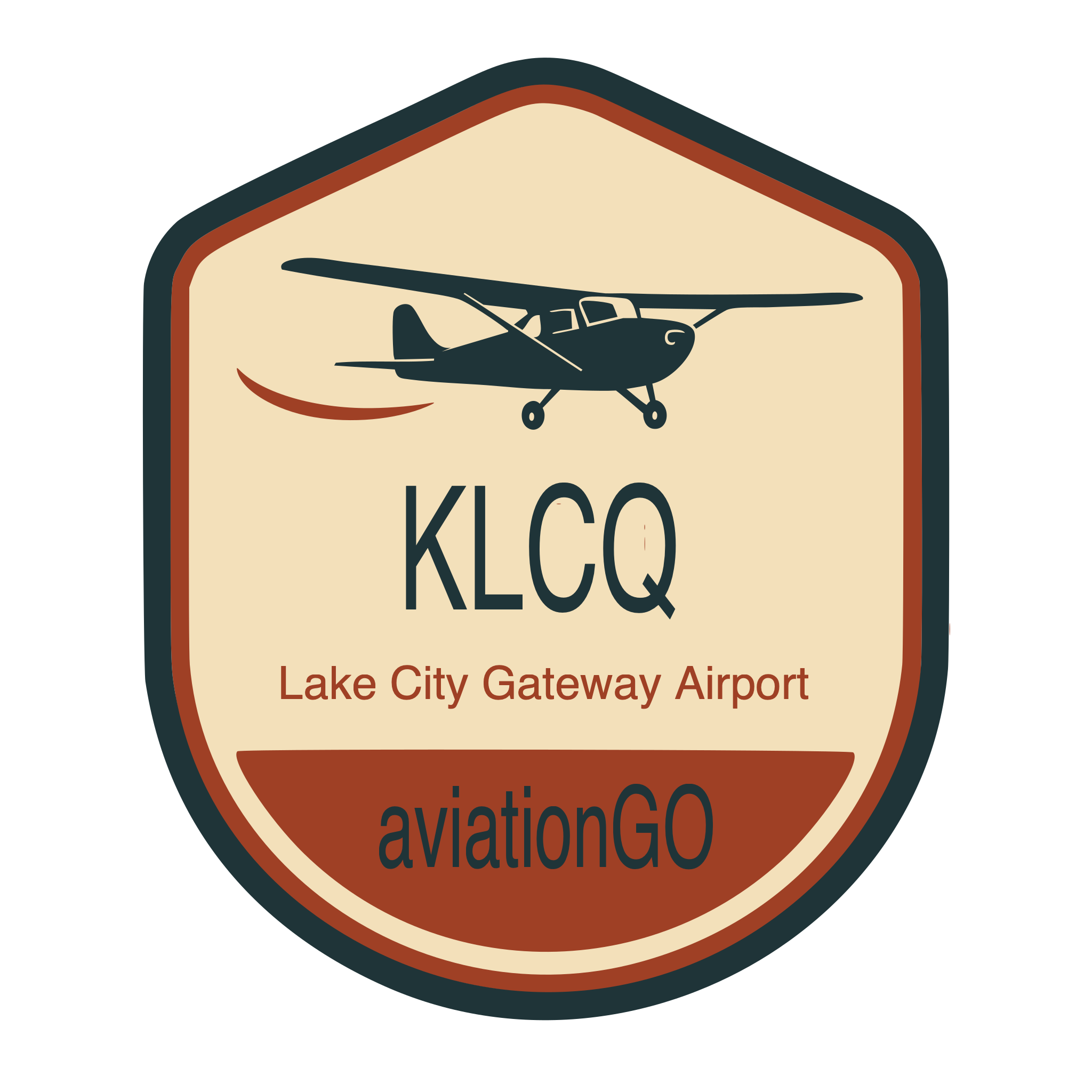 KLCQ badge