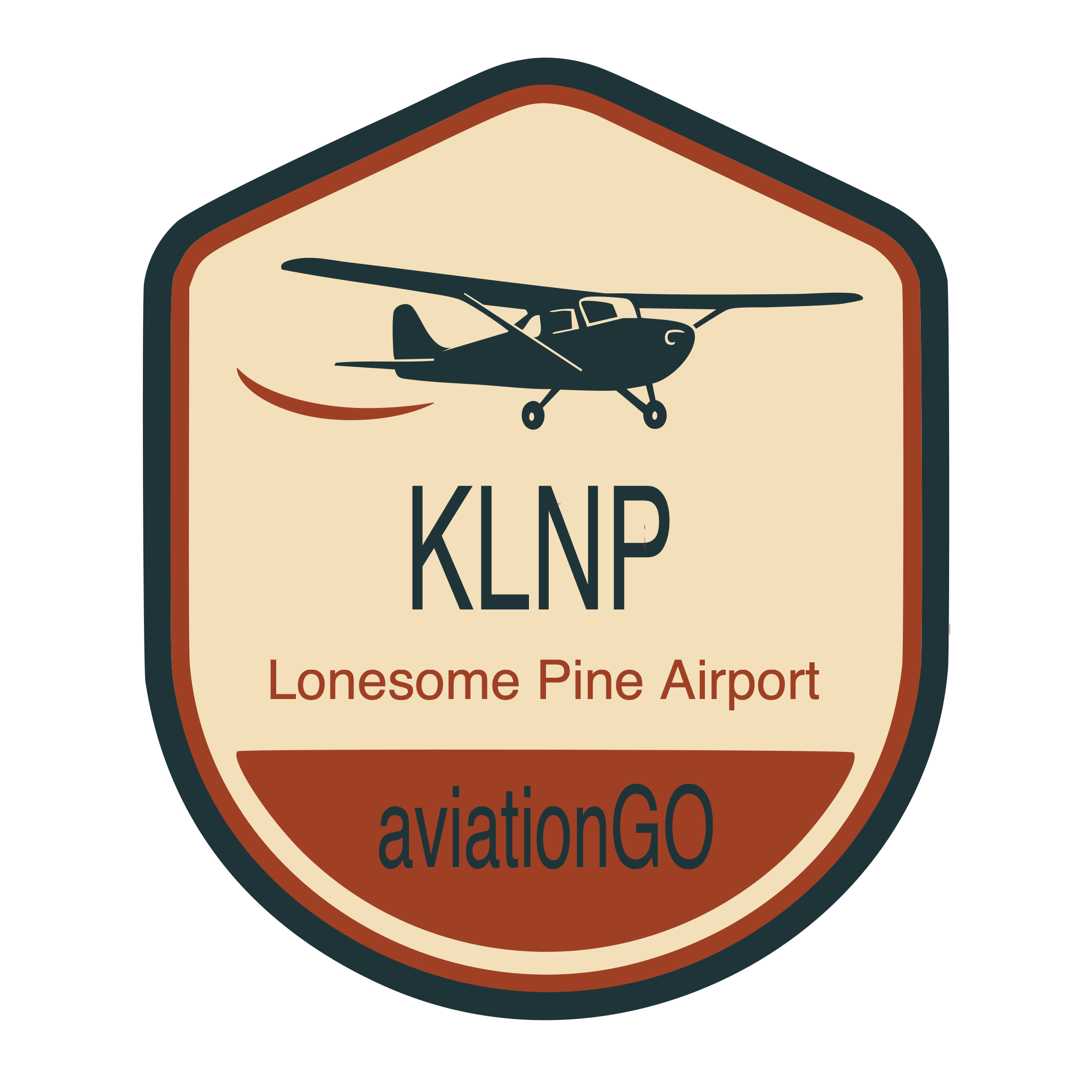 KLNP badge