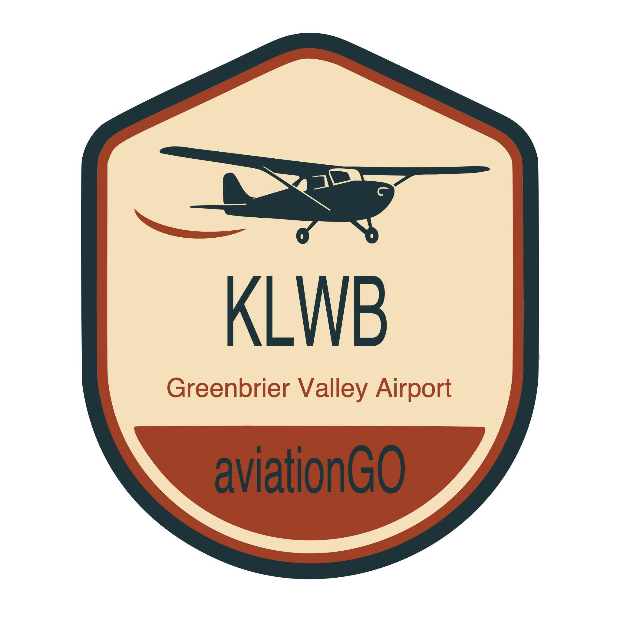 KLWB badge