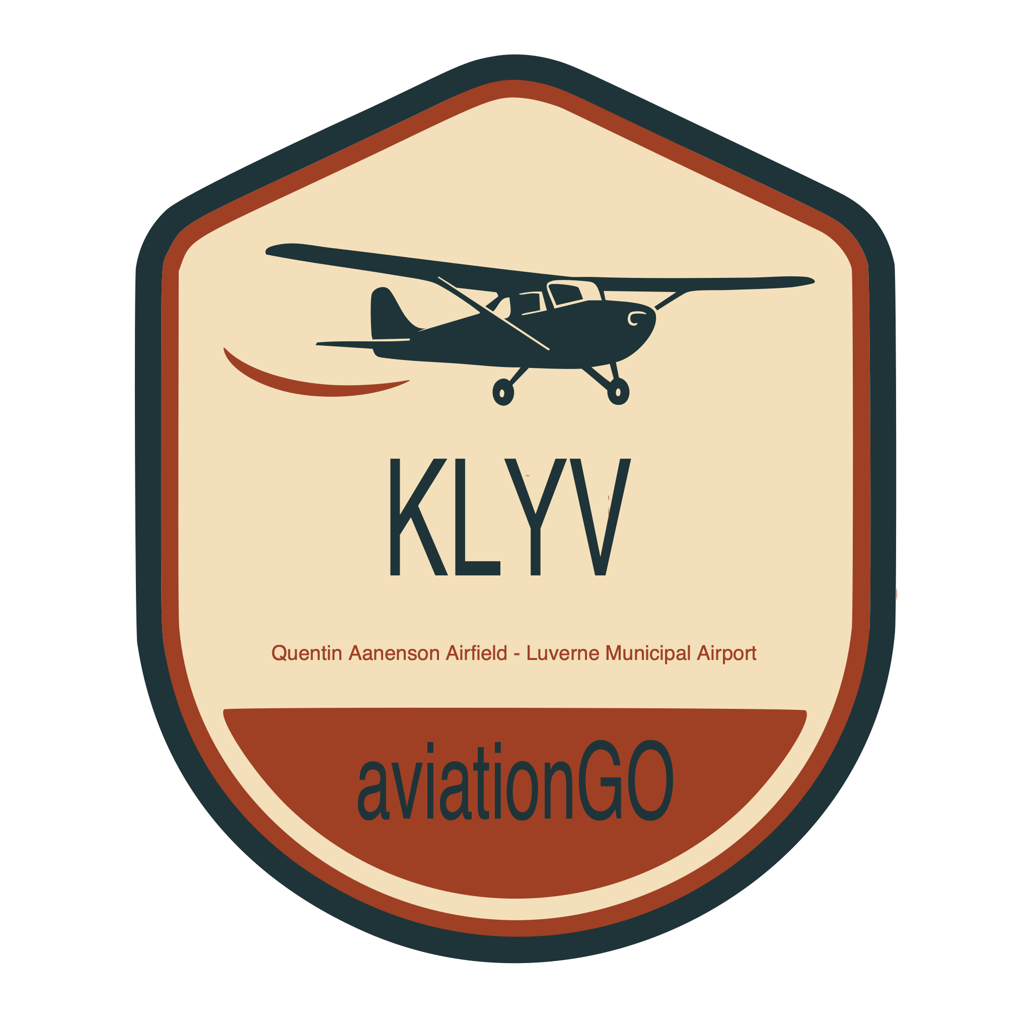KLYV badge