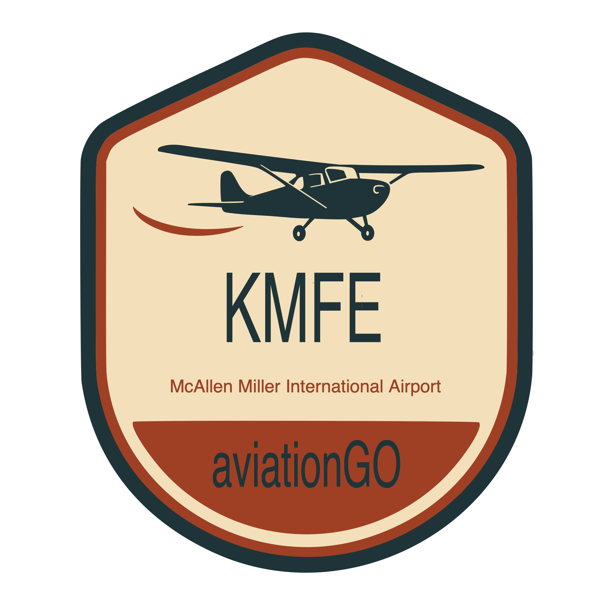 KMFE badge