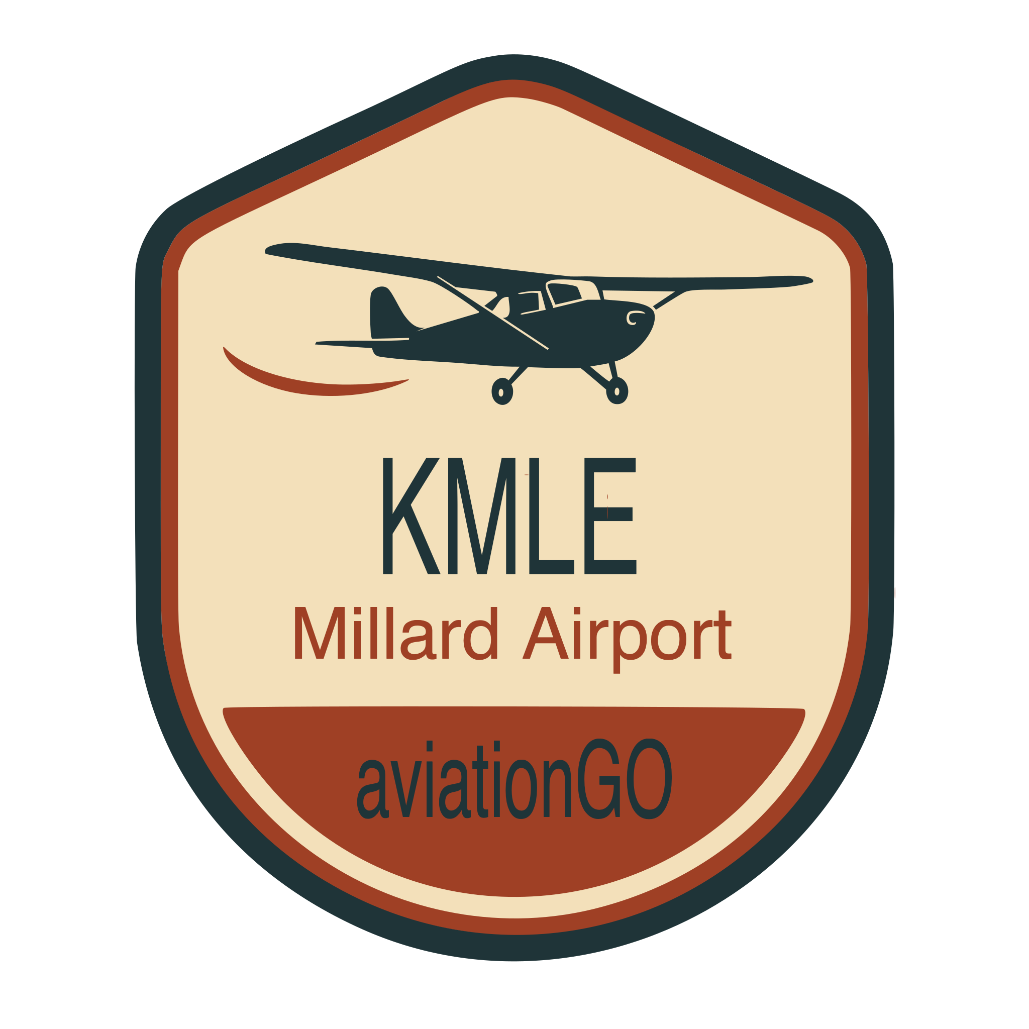 KMLE badge