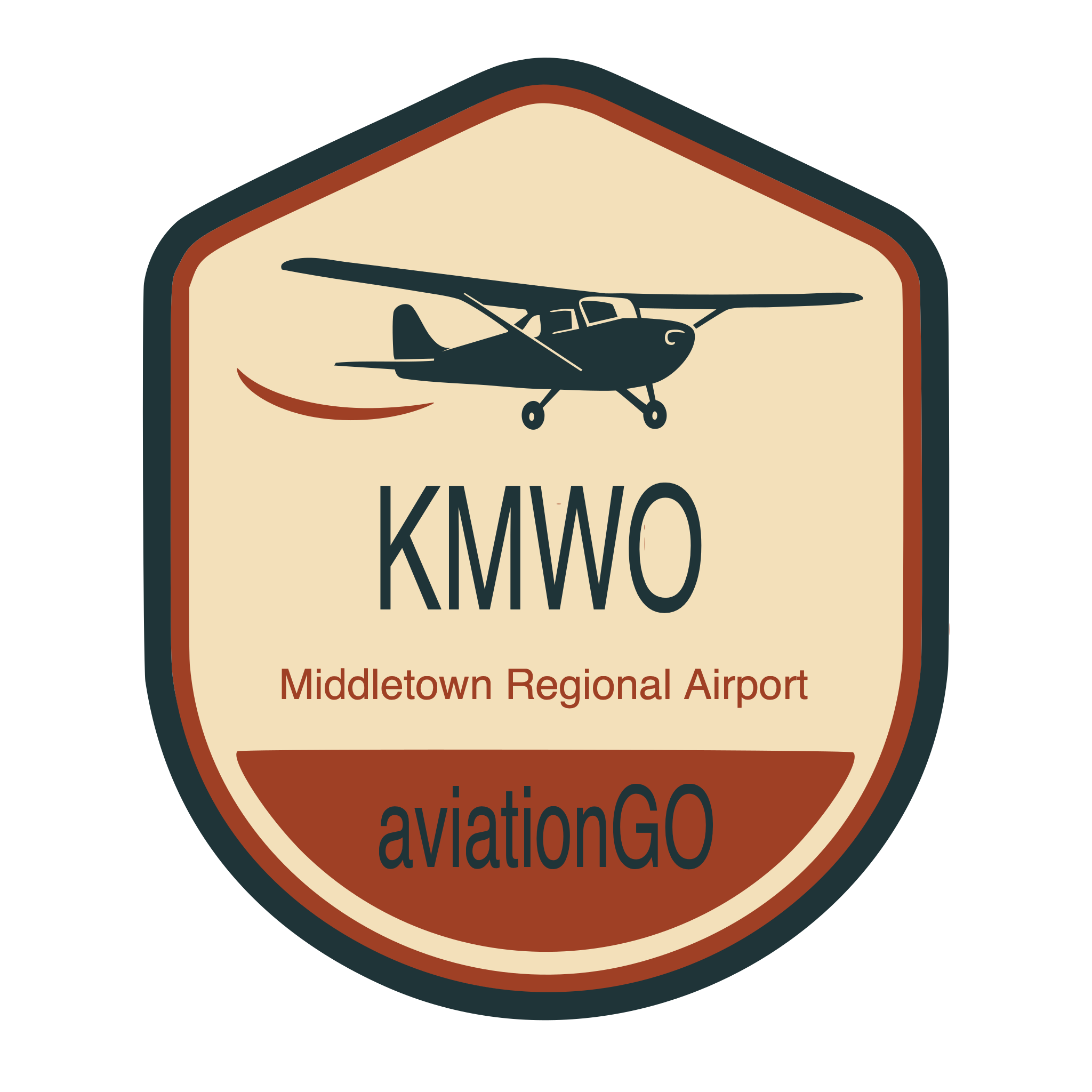 KMWO badge