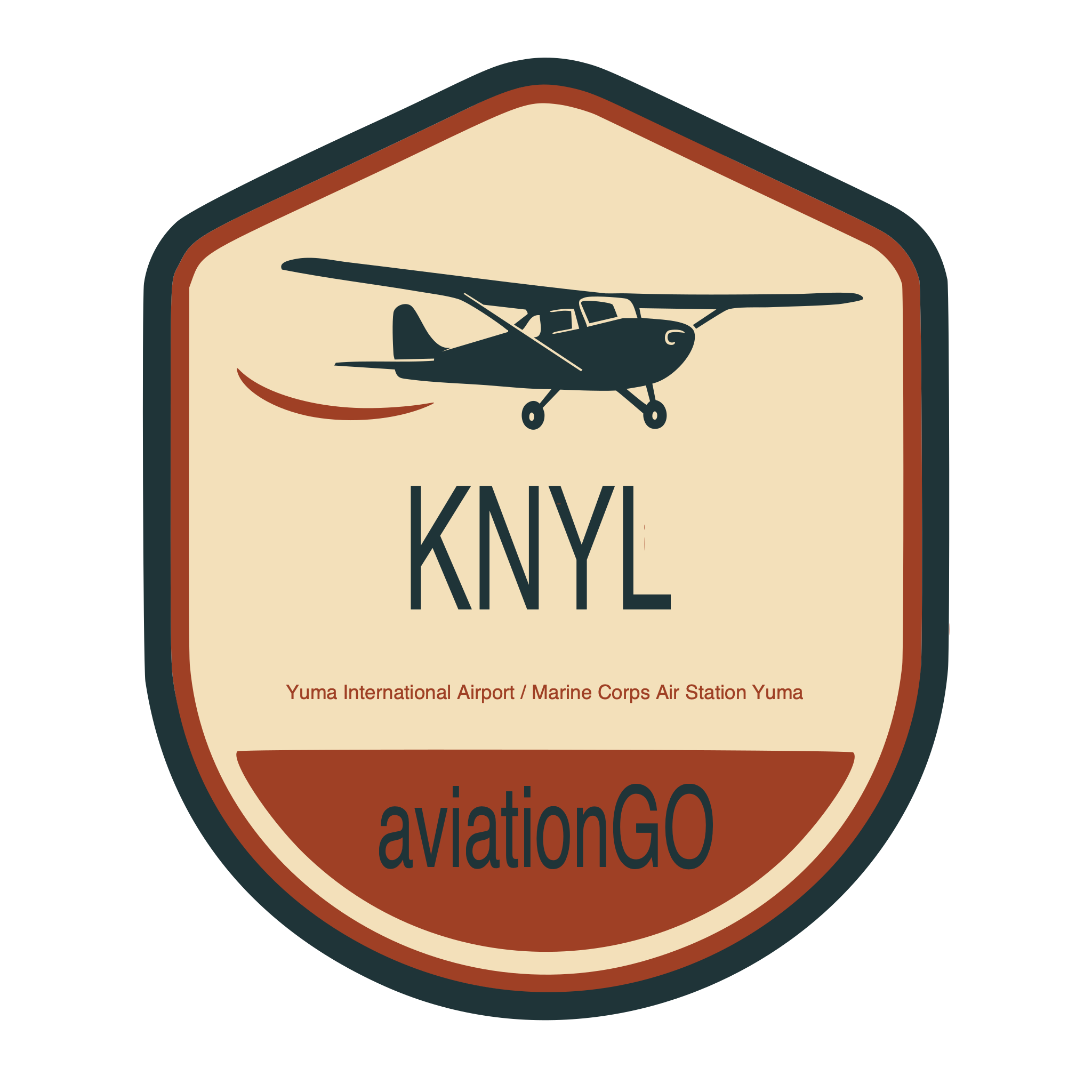 KNYL badge