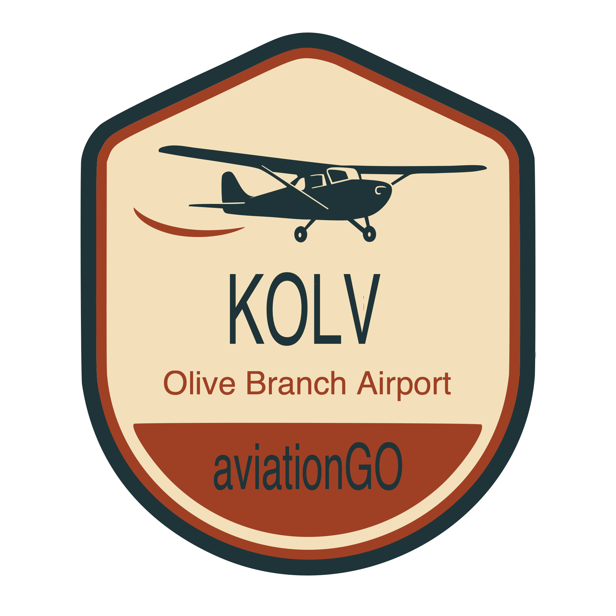 KOLV badge