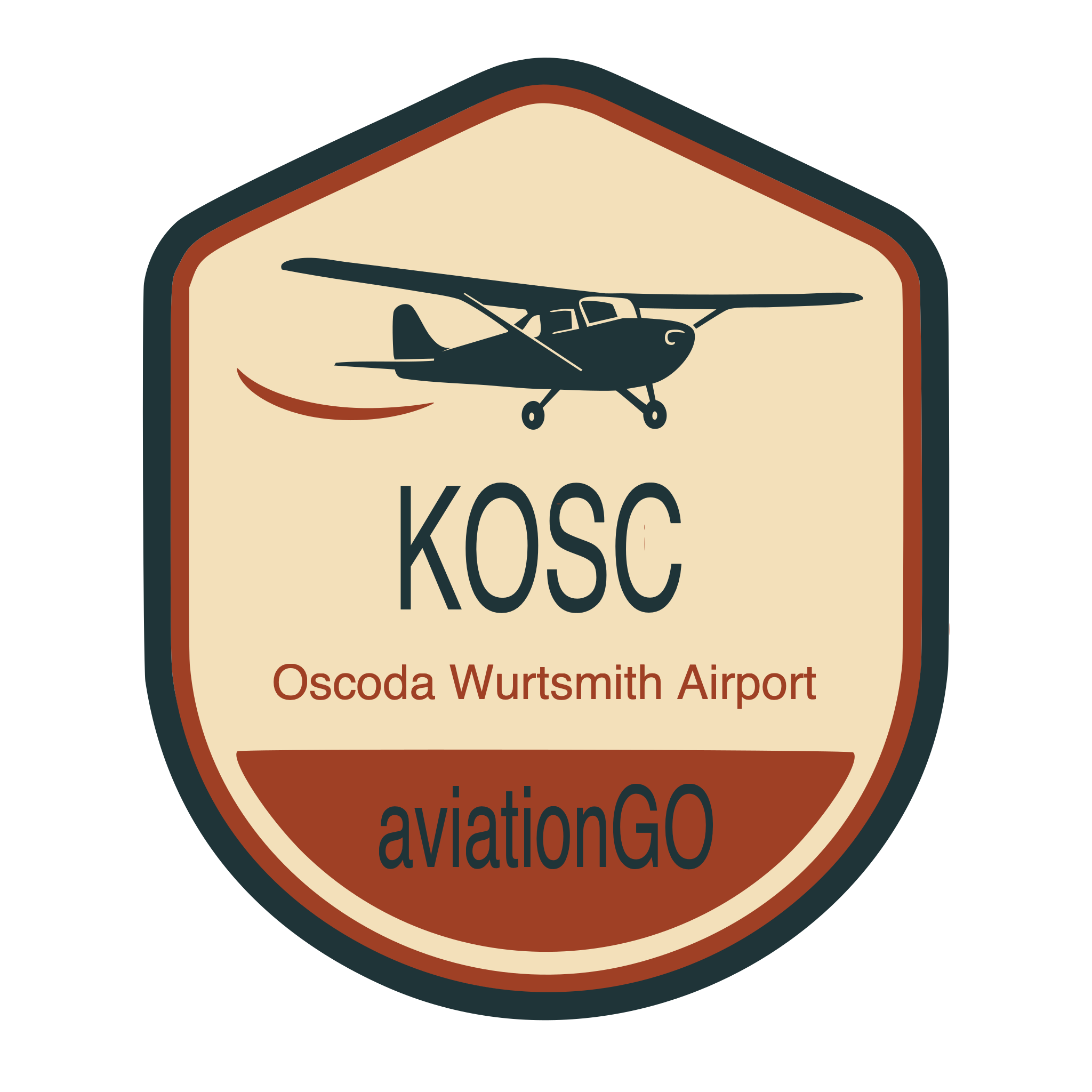 KOSC badge
