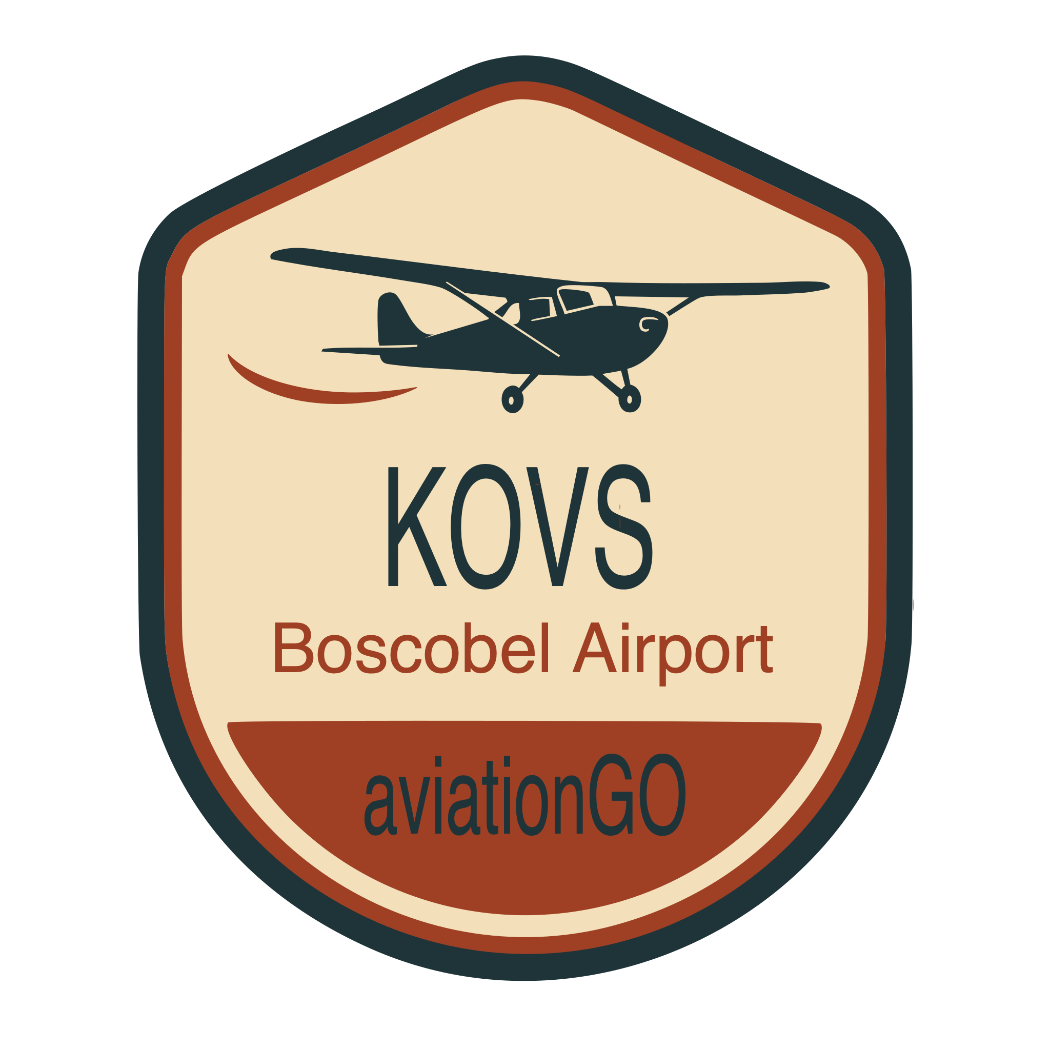 KOVS badge