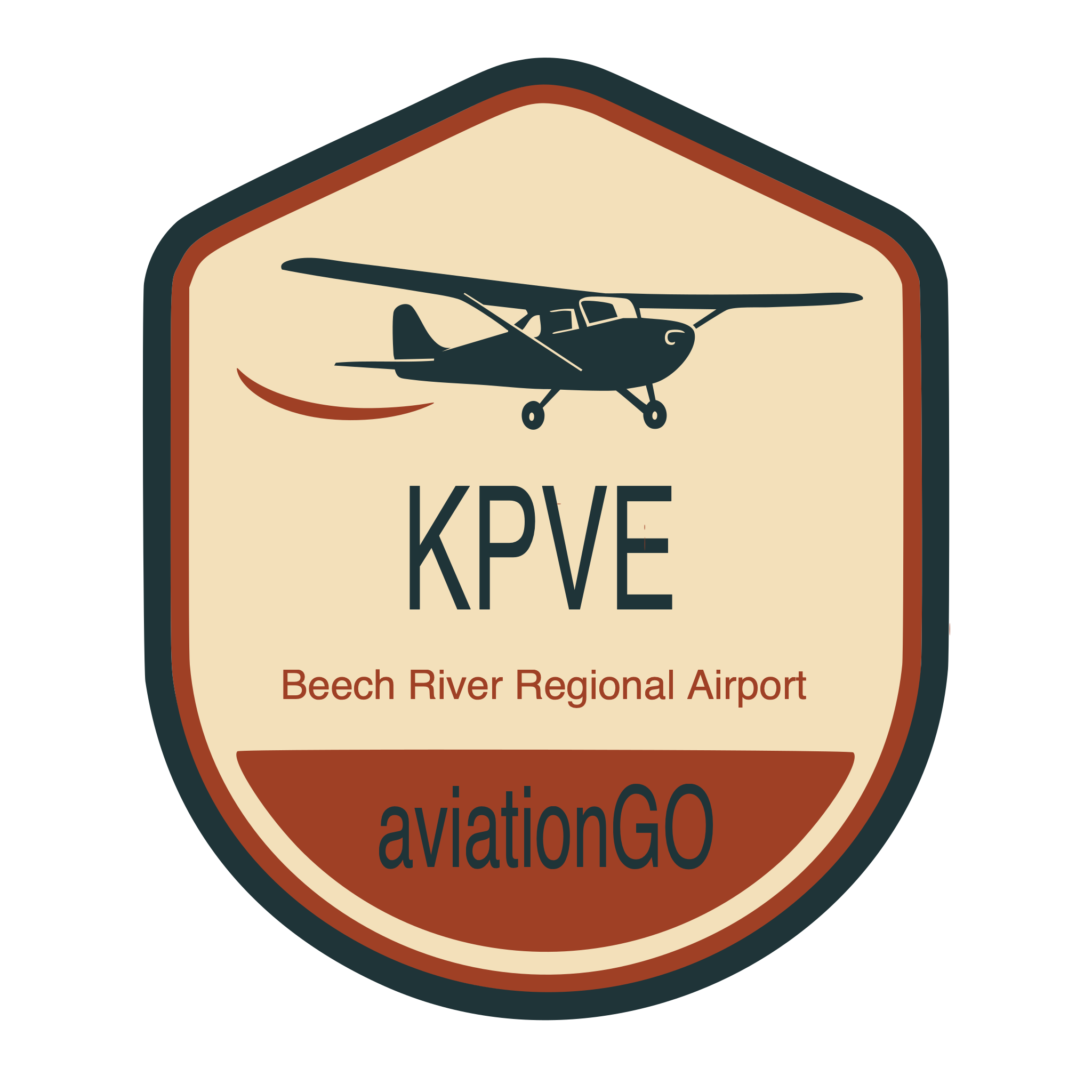 KPVE badge