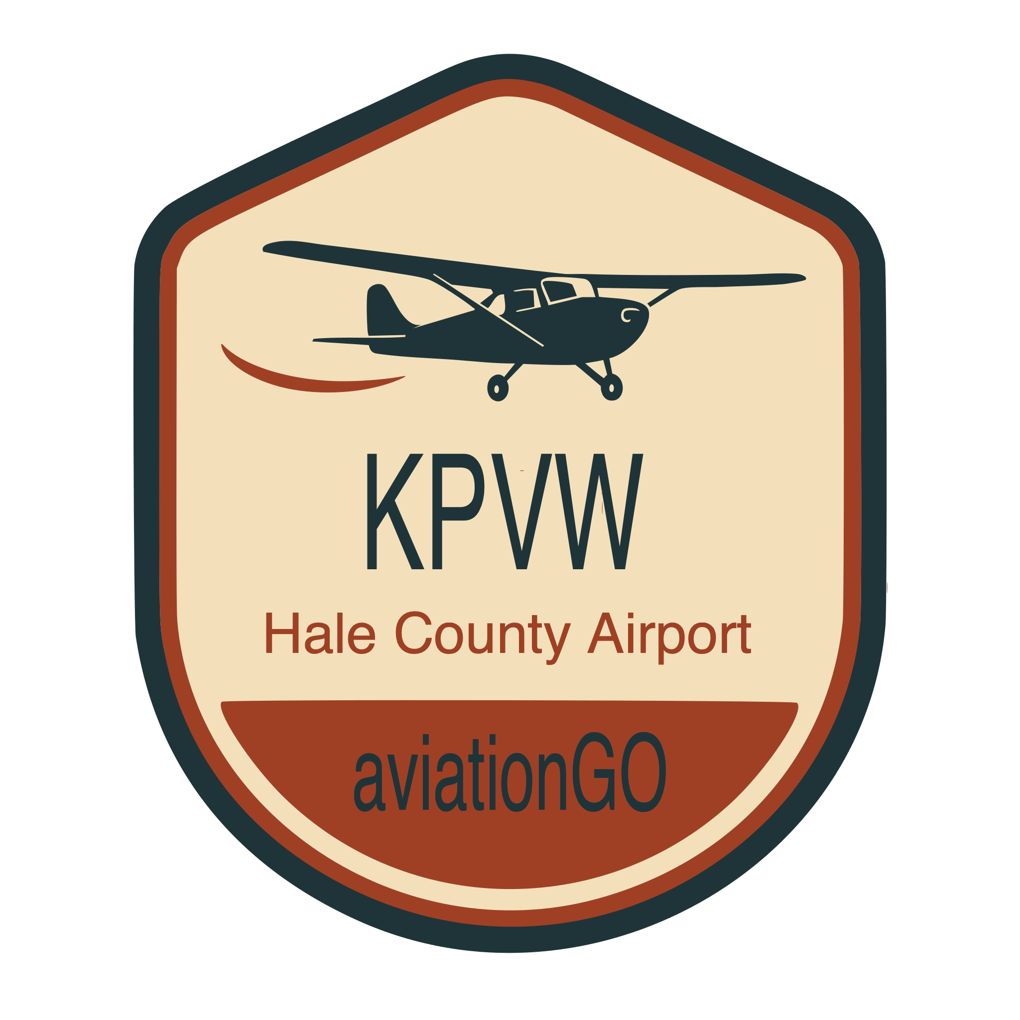 KPVW badge