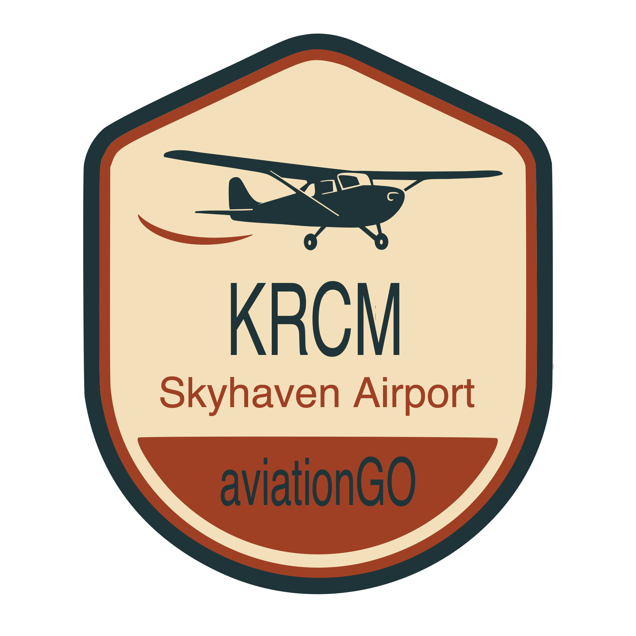 KRCM badge