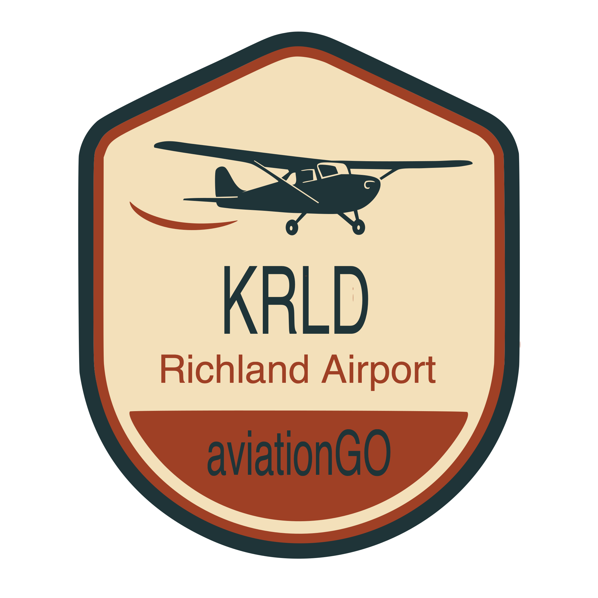 KRLD badge