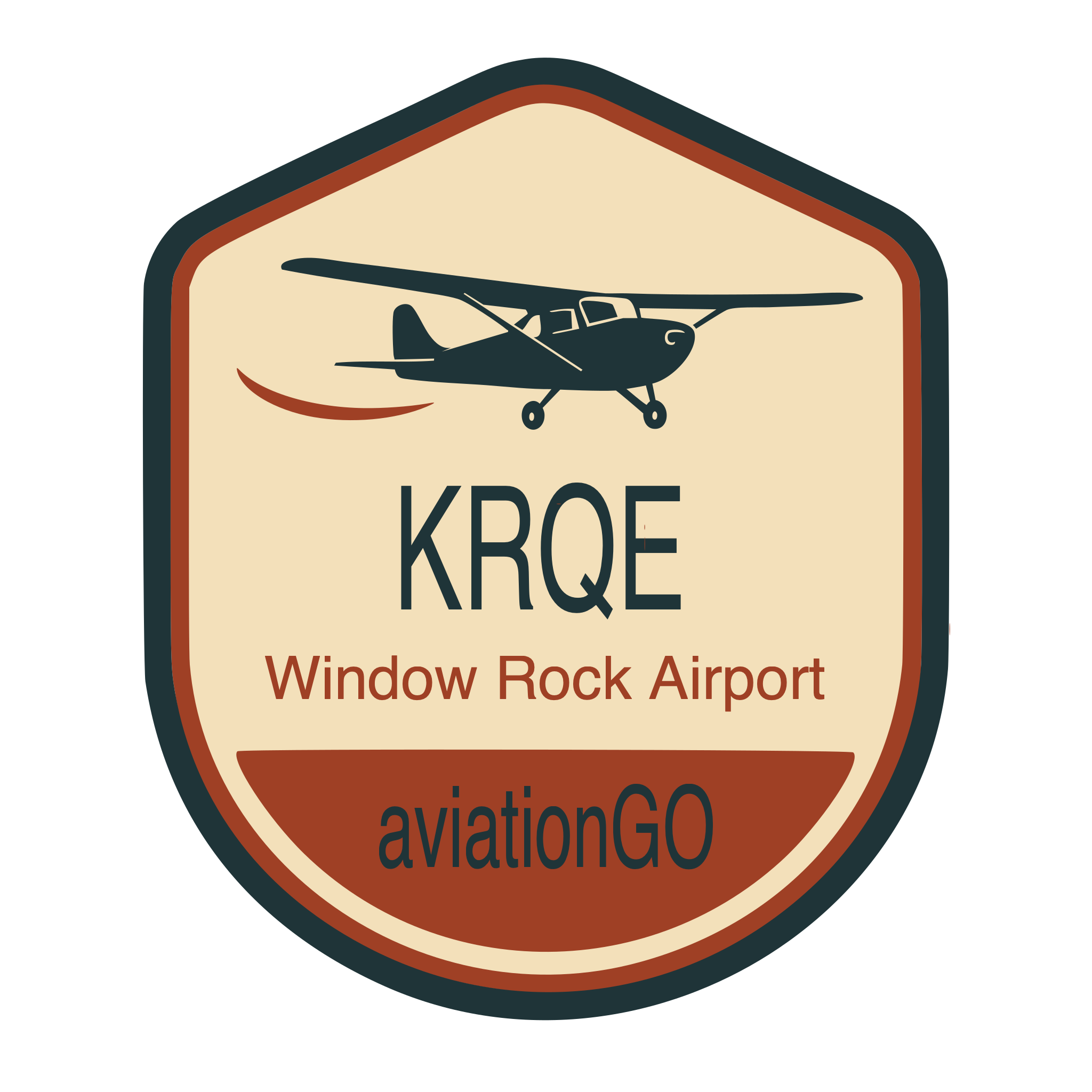 KRQE badge
