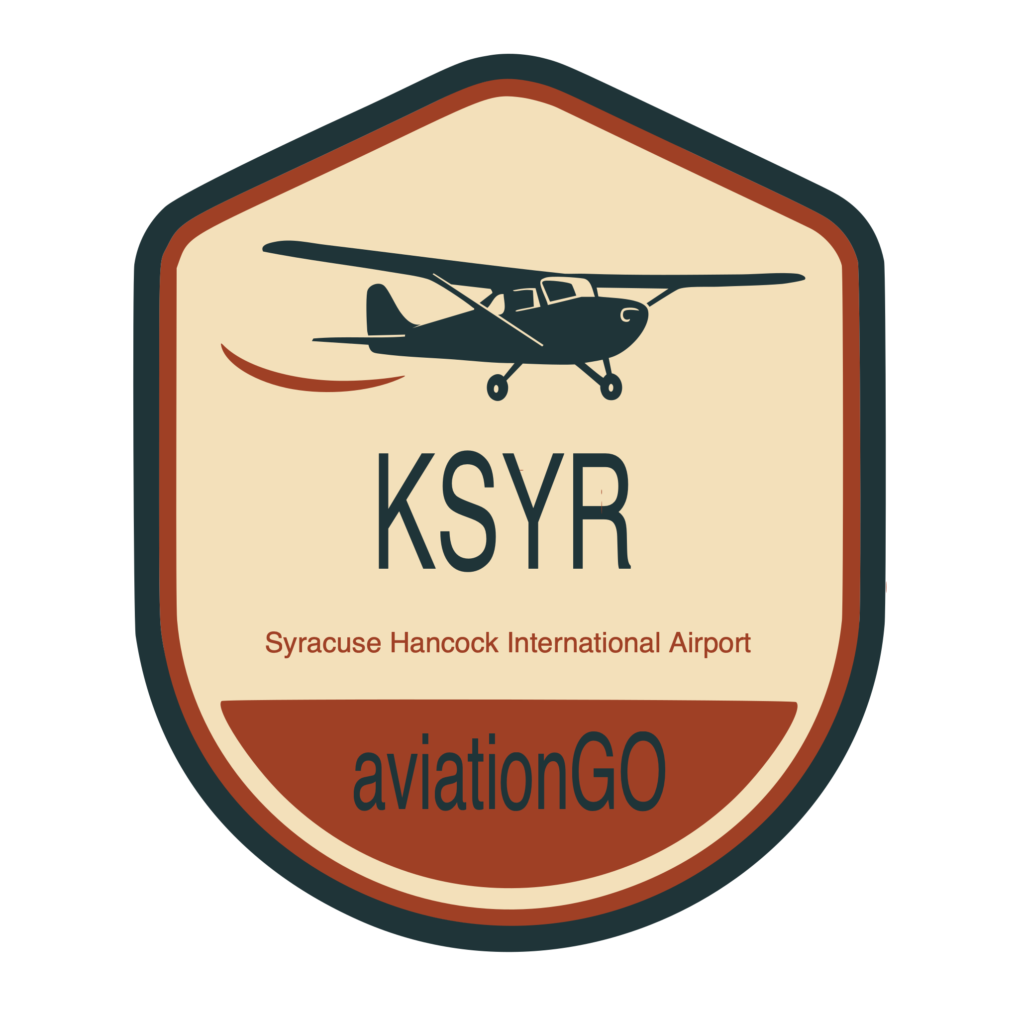 KSYR badge