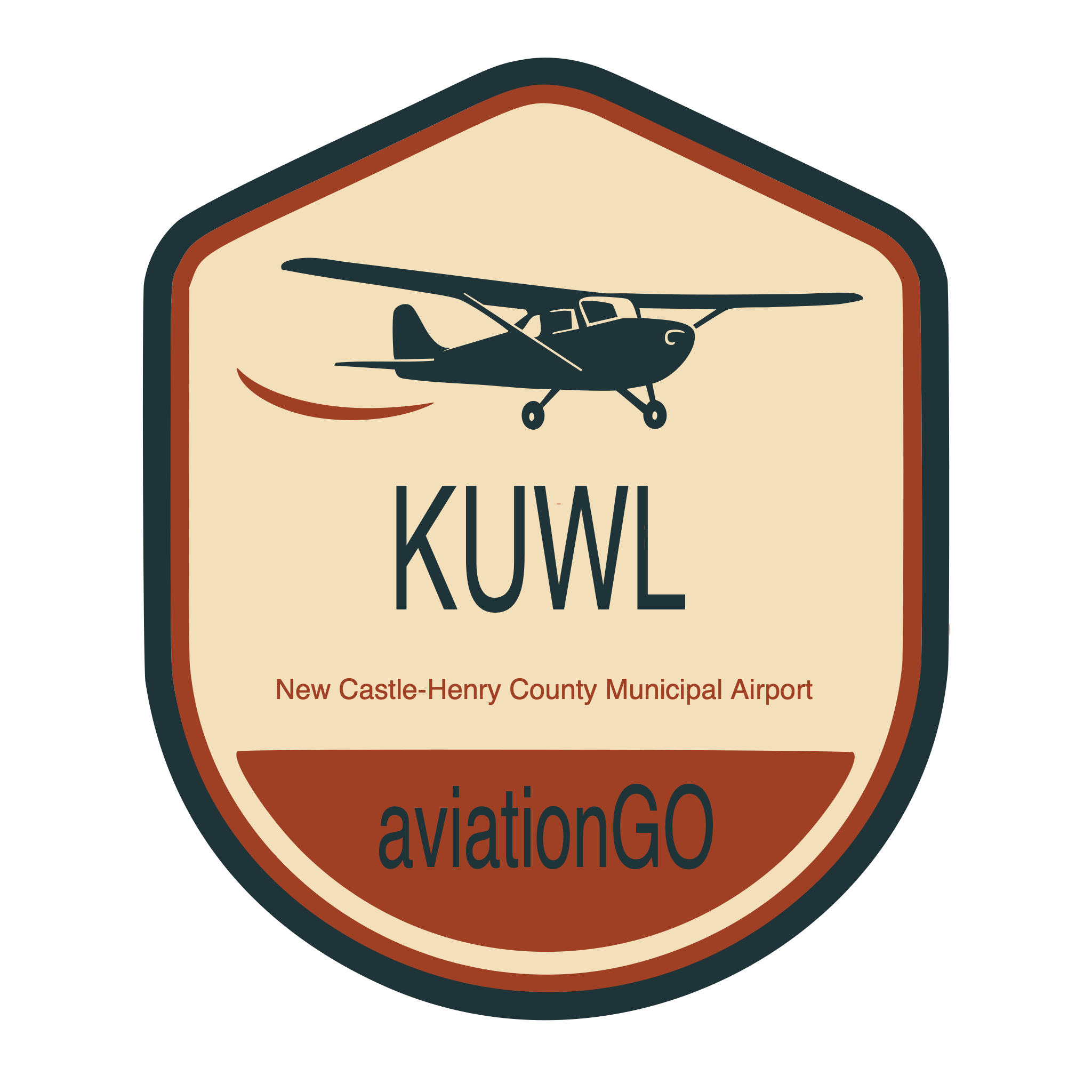 KUWL badge