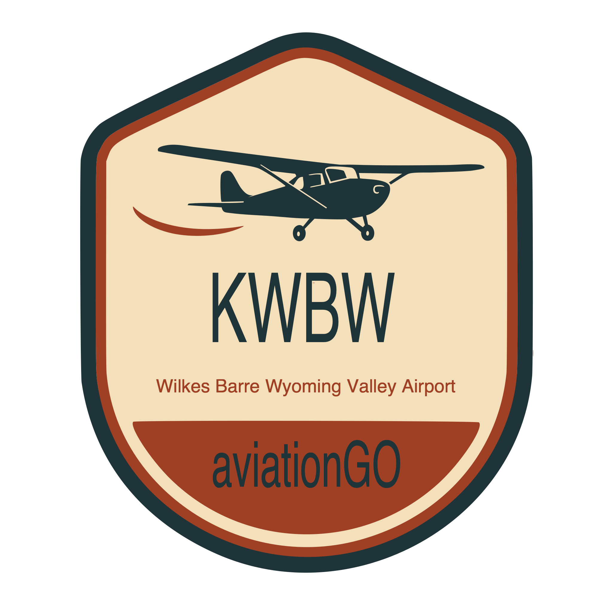 KWBW badge