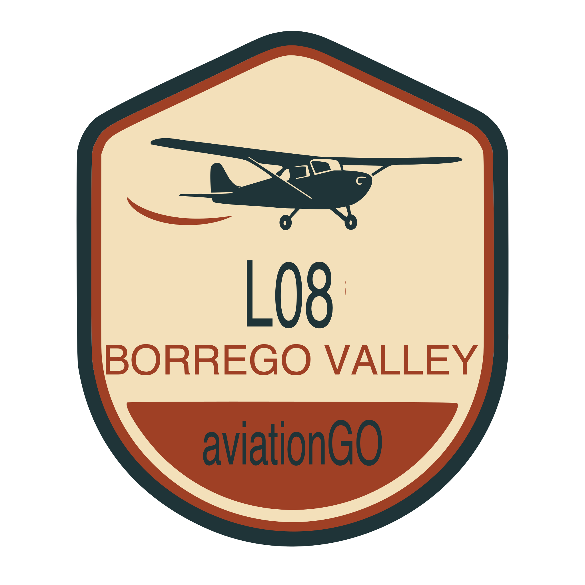 L08 badge