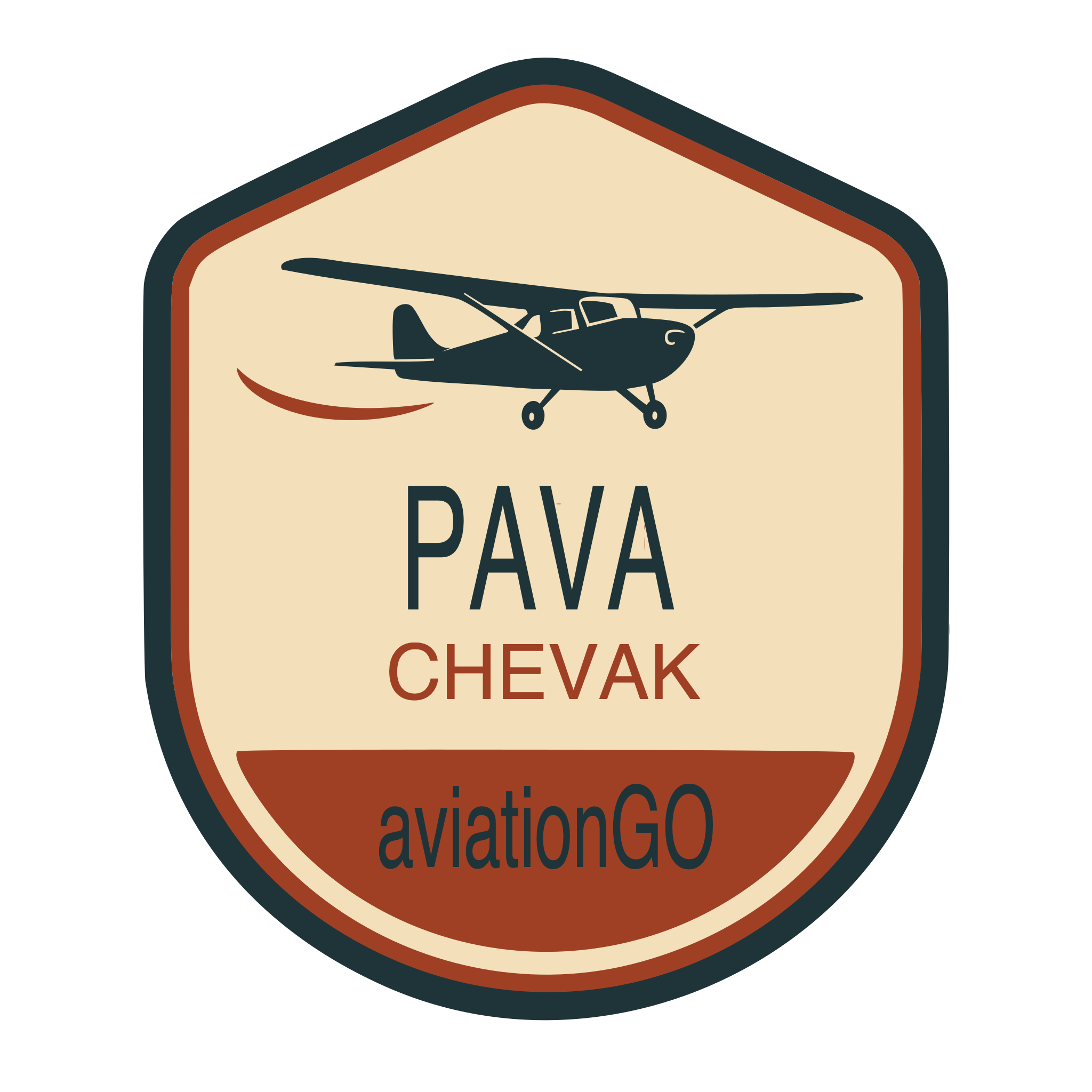 PAVA badge