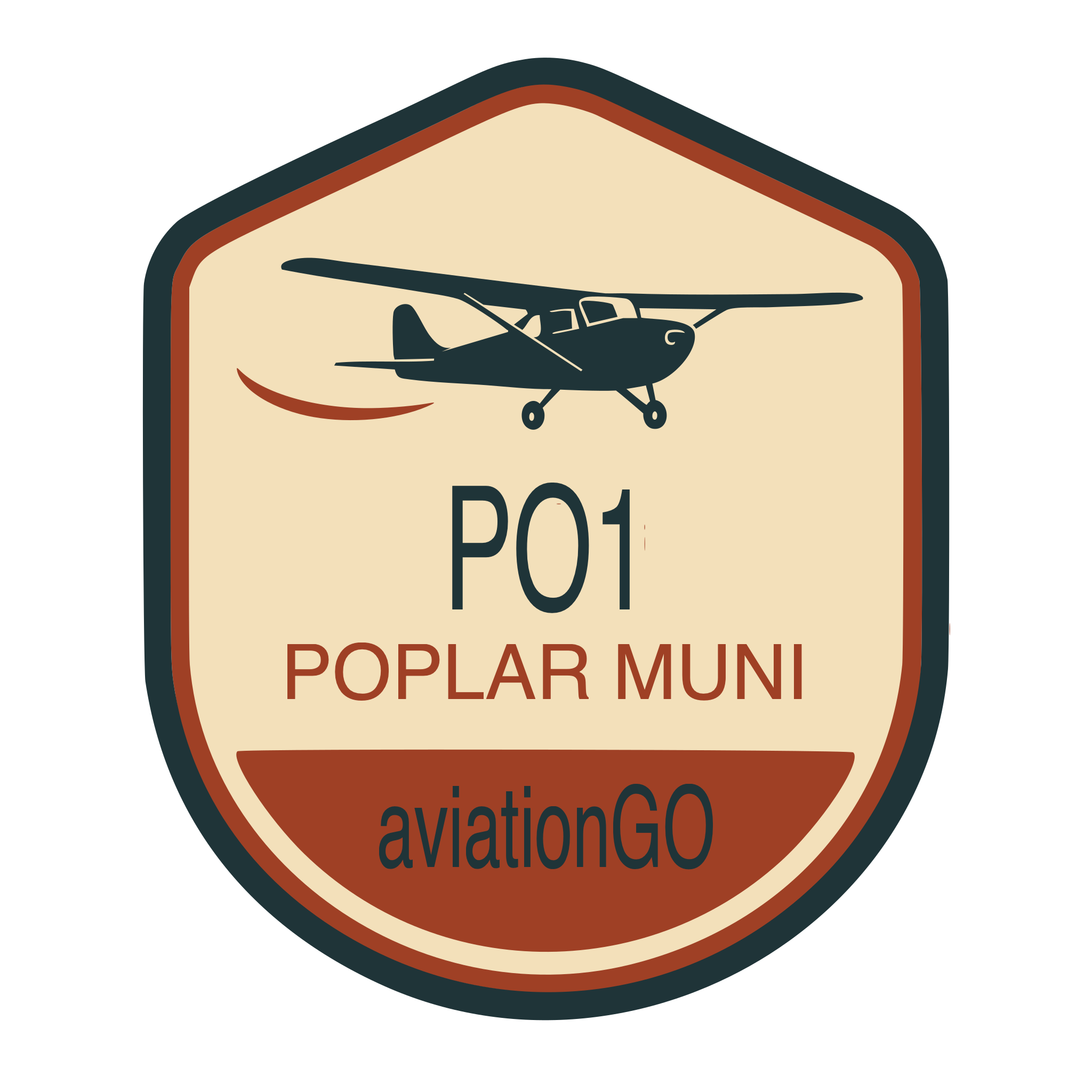 PO1 badge