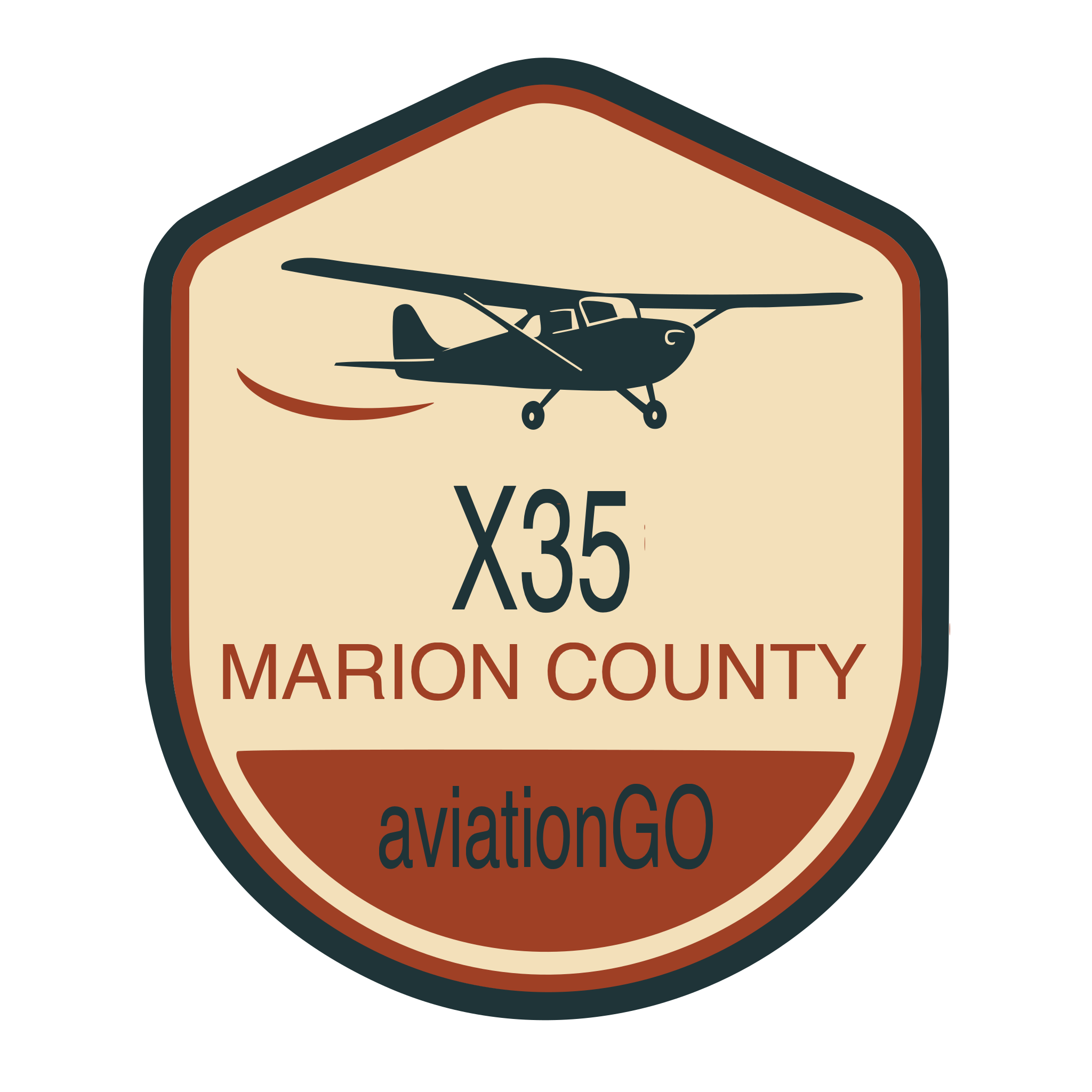 X35 badge
