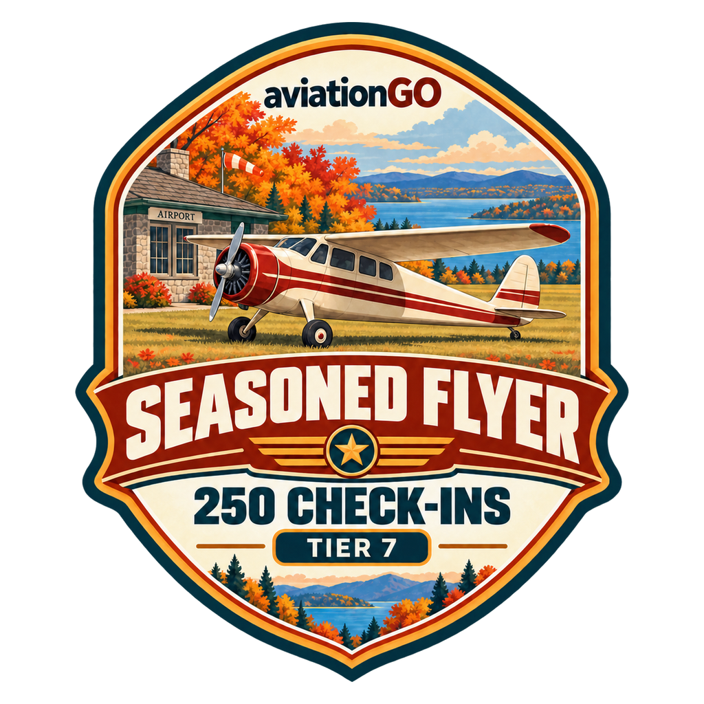 Seasoned Flyer badge