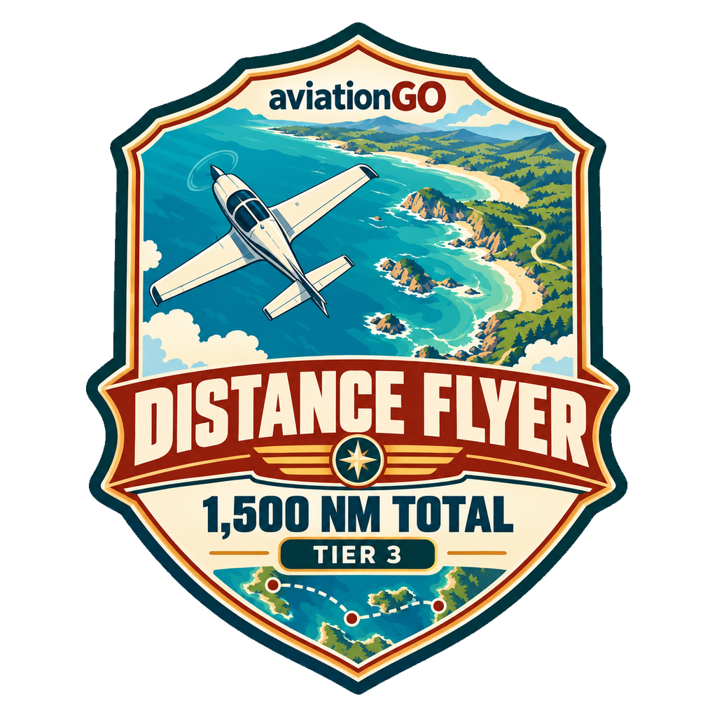 Distance Flyer badge