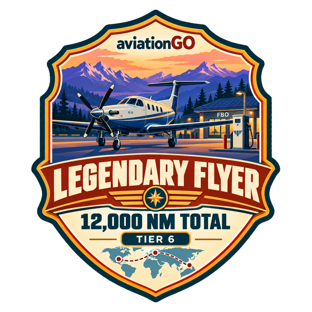 Legendary Flyer badge