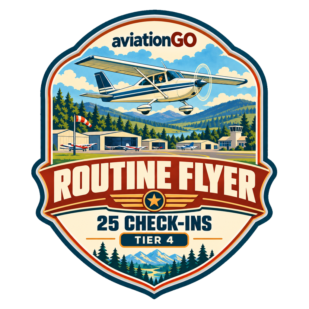 Routine Flyer badge
