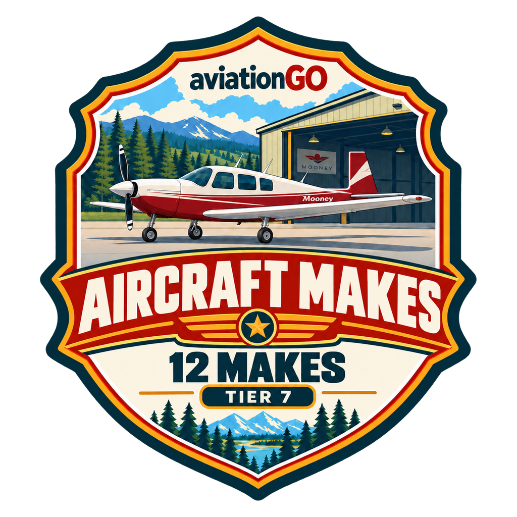 Aircraft Makes — 12 badge